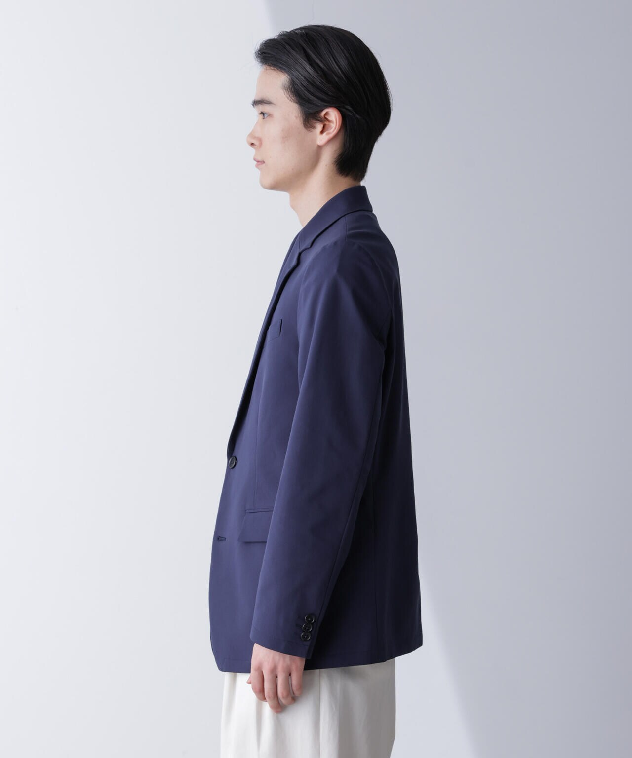 「N JACKET PREMIUM」TEXBRID(R)撥水ウラドットストレッチジャケット(セットアップ可) 6684217201