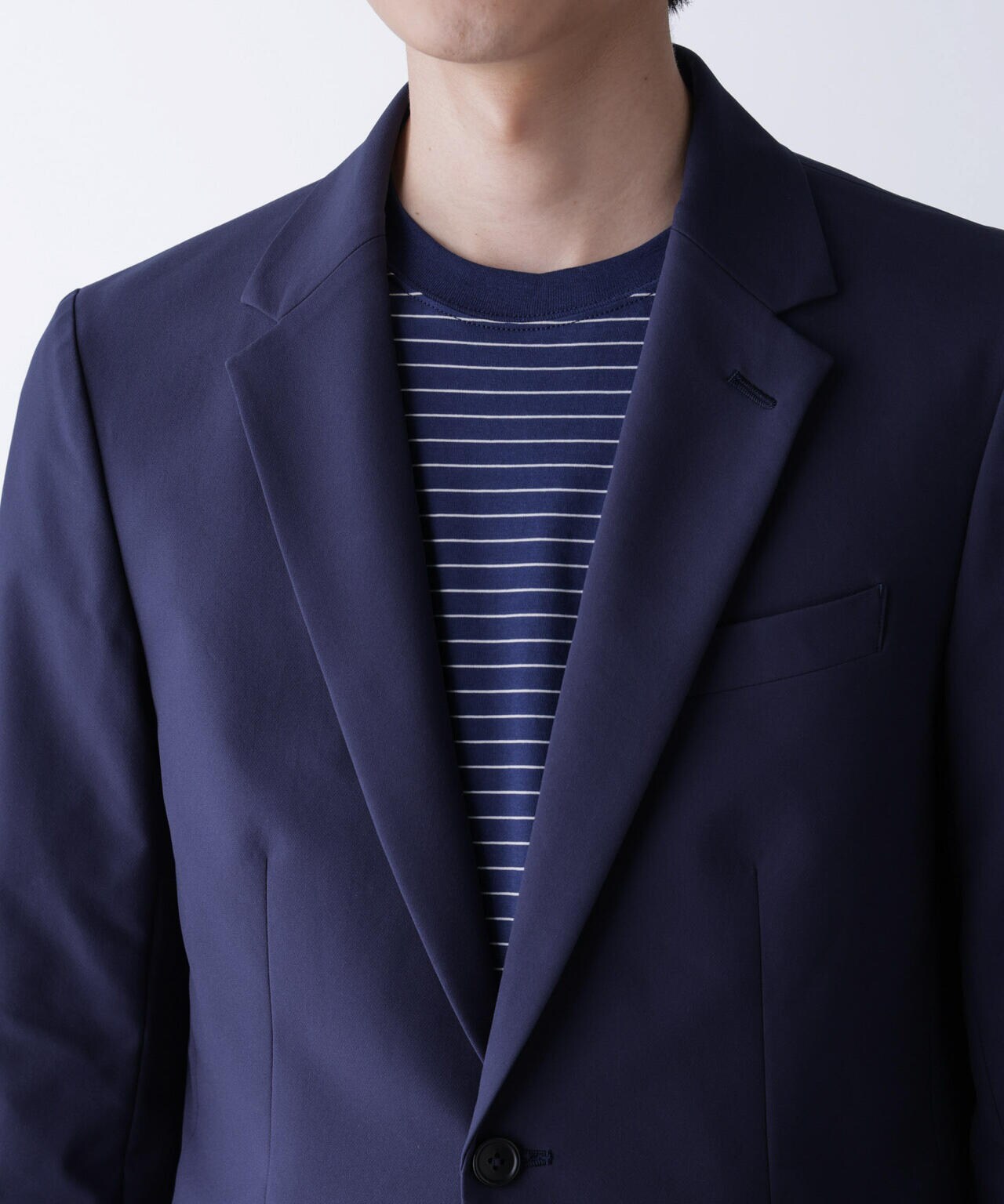 「N JACKET PREMIUM」TEXBRID(R)撥水ウラドットストレッチジャケット(セットアップ可) 6684217201