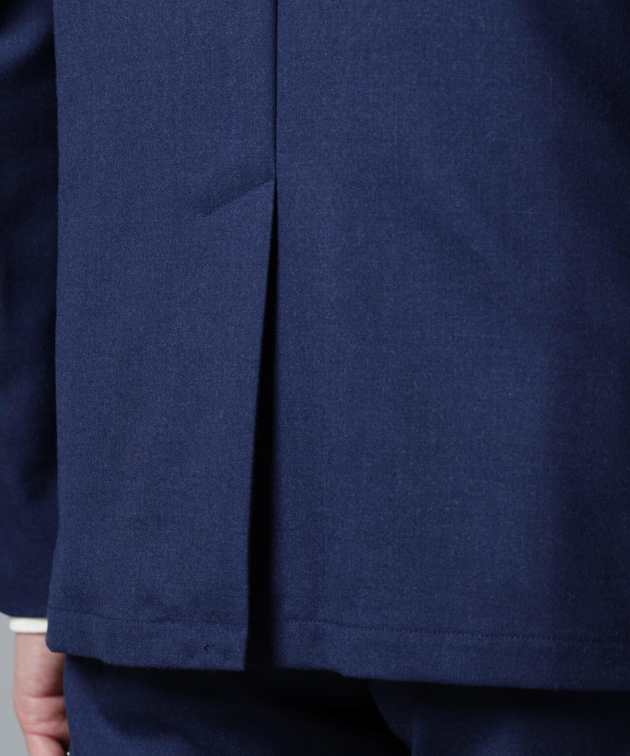 「N JACKET PREMIUM」RENU(R)ウール混洗えるサキソニージャケット(セットアップ可) 6684217205