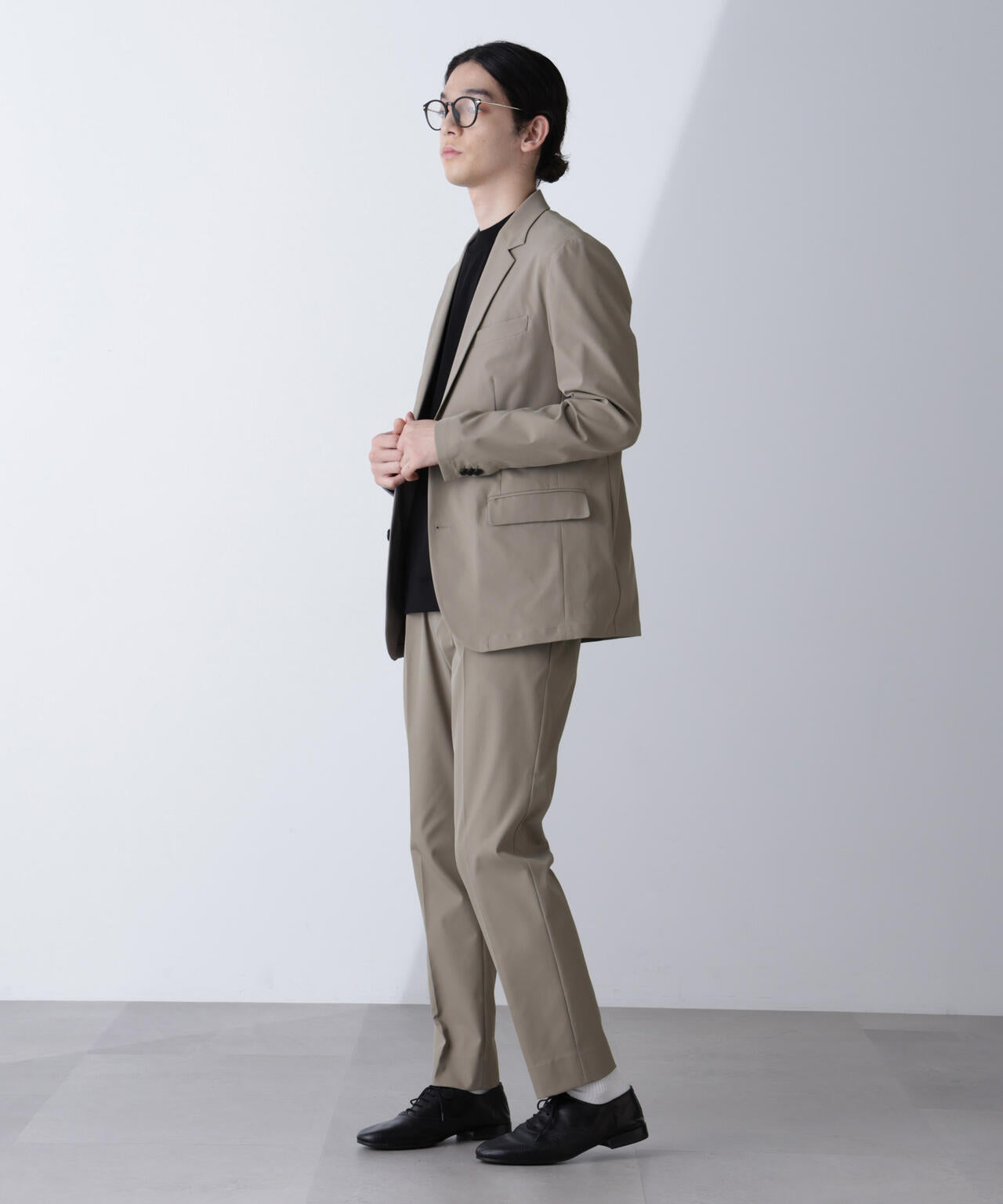 「Damerino」RE;NAPES(R) ツイルストレッチセットアップ 6684218201