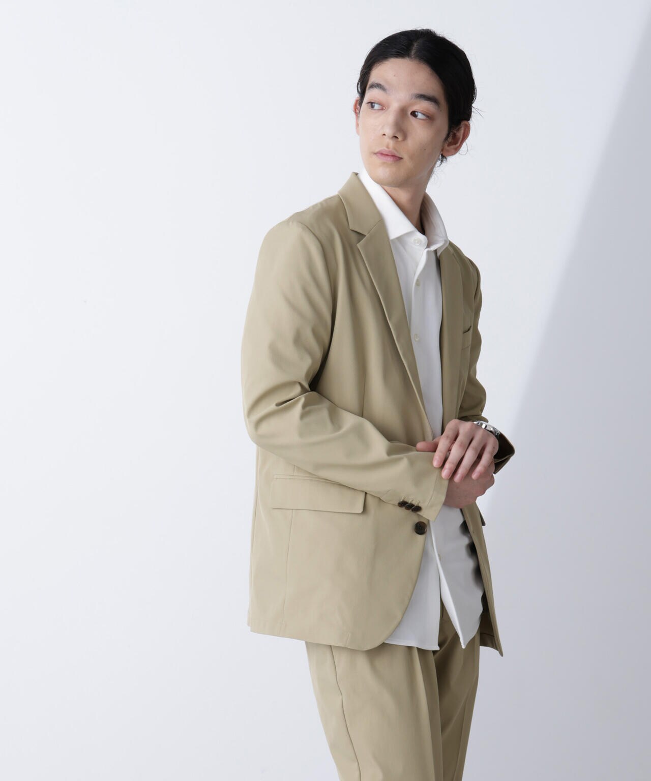 「Damerino」RE;NAPES(R) ツイルストレッチセットアップ 6684218201