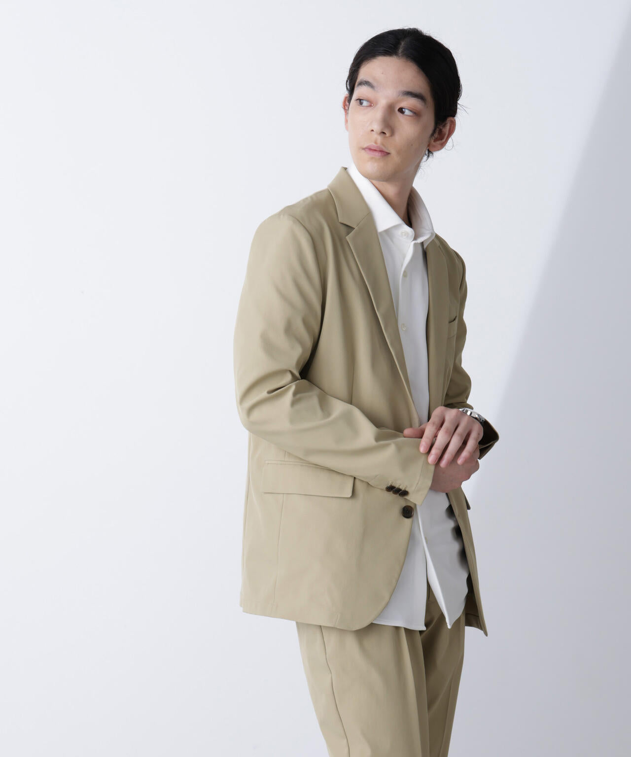 「Damerino」RE;NAPES(R) ツイルストレッチセットアップ 6684218201