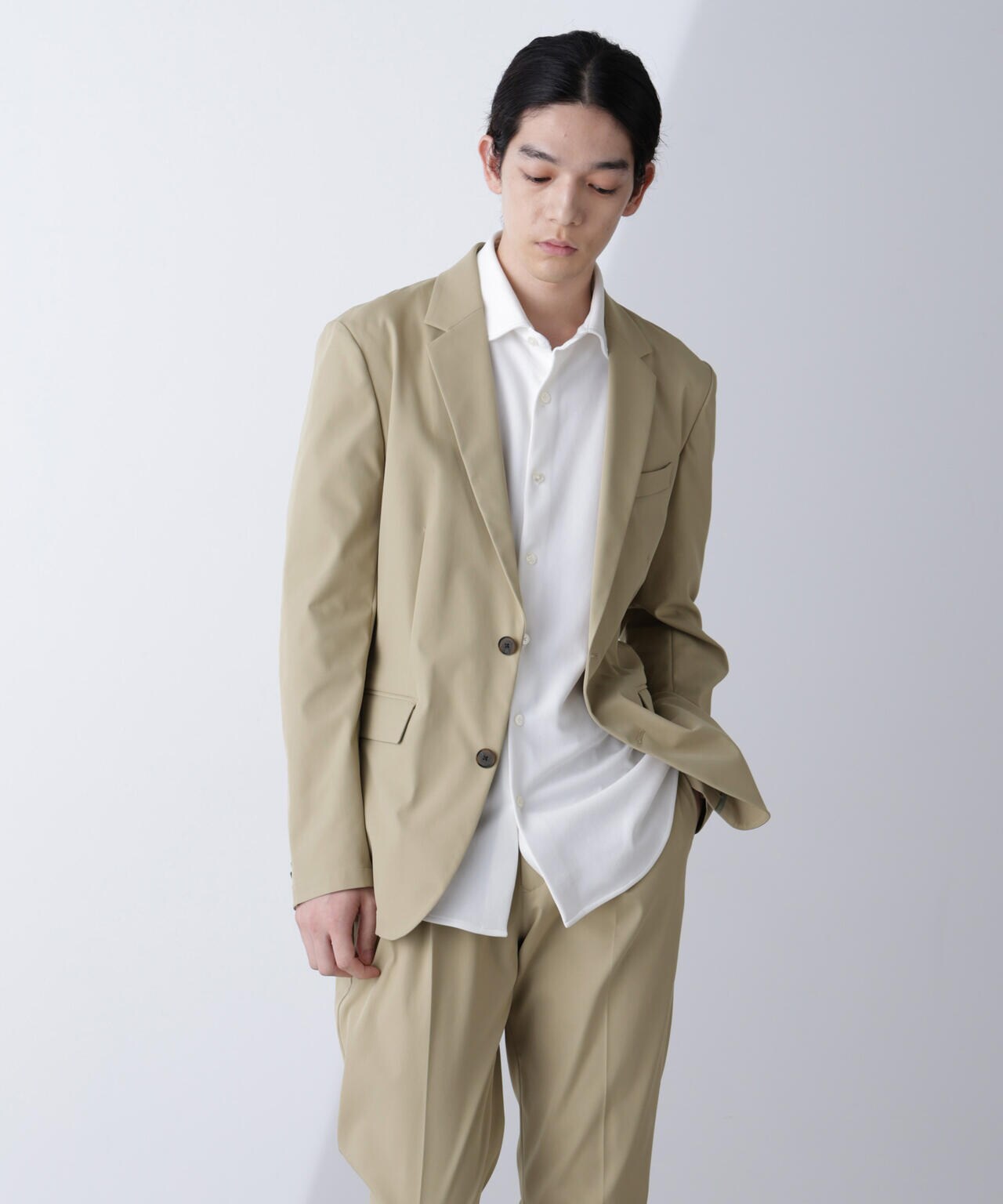 「Damerino」RE;NAPES(R) ツイルストレッチセットアップ 6684218201