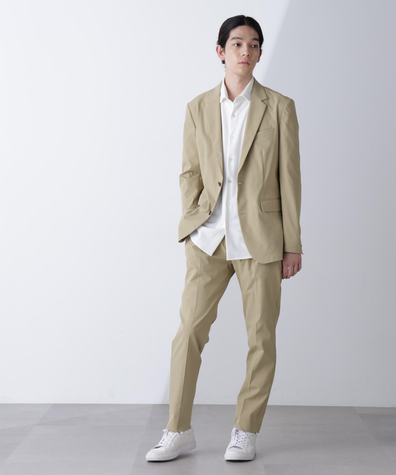 「Damerino」RE;NAPES(R) ツイルストレッチセットアップ 6684218201