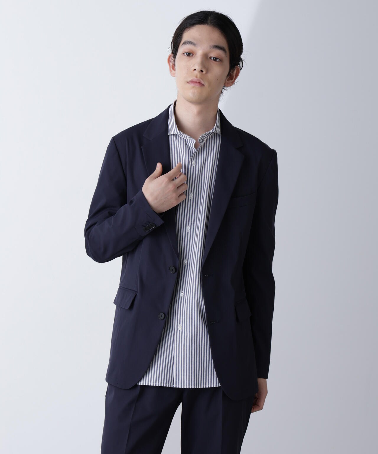 「Damerino」RE;NAPES(R) ツイルストレッチセットアップ 6684218201