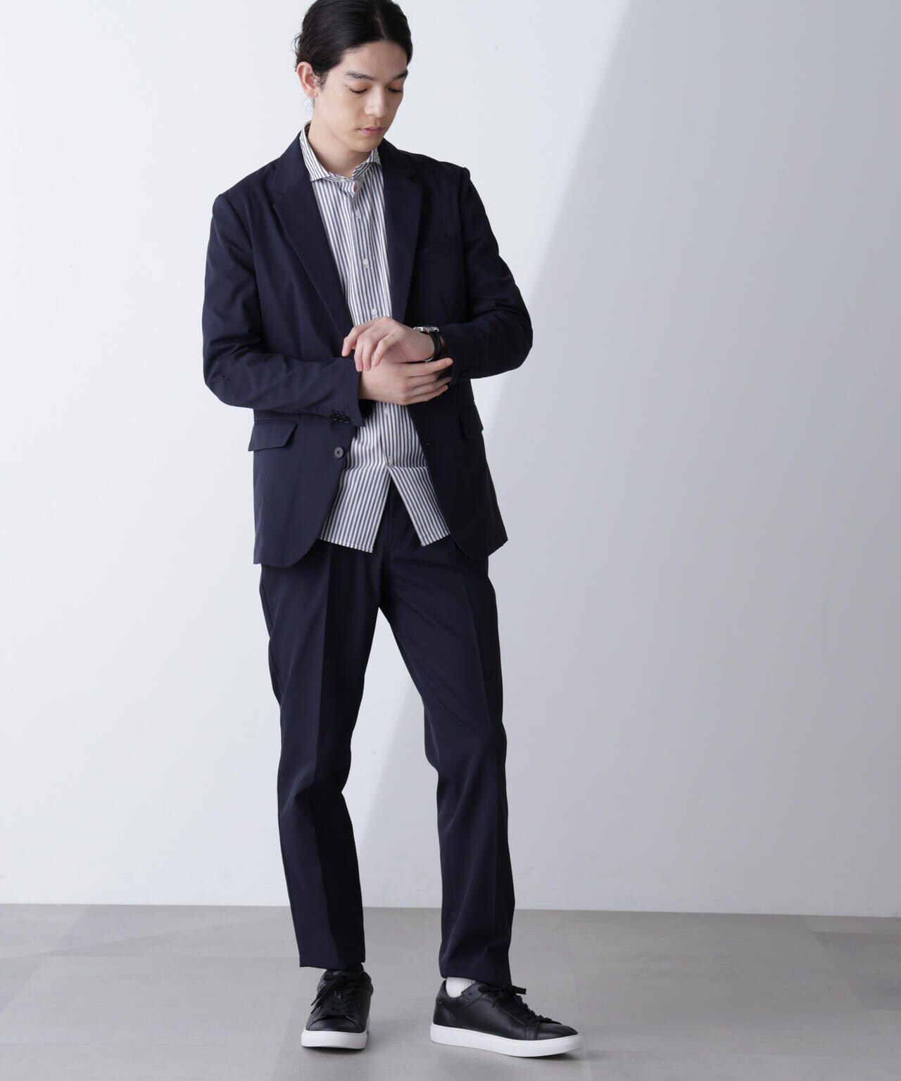 「Damerino」RE;NAPES(R) ツイルストレッチセットアップ 6684218201