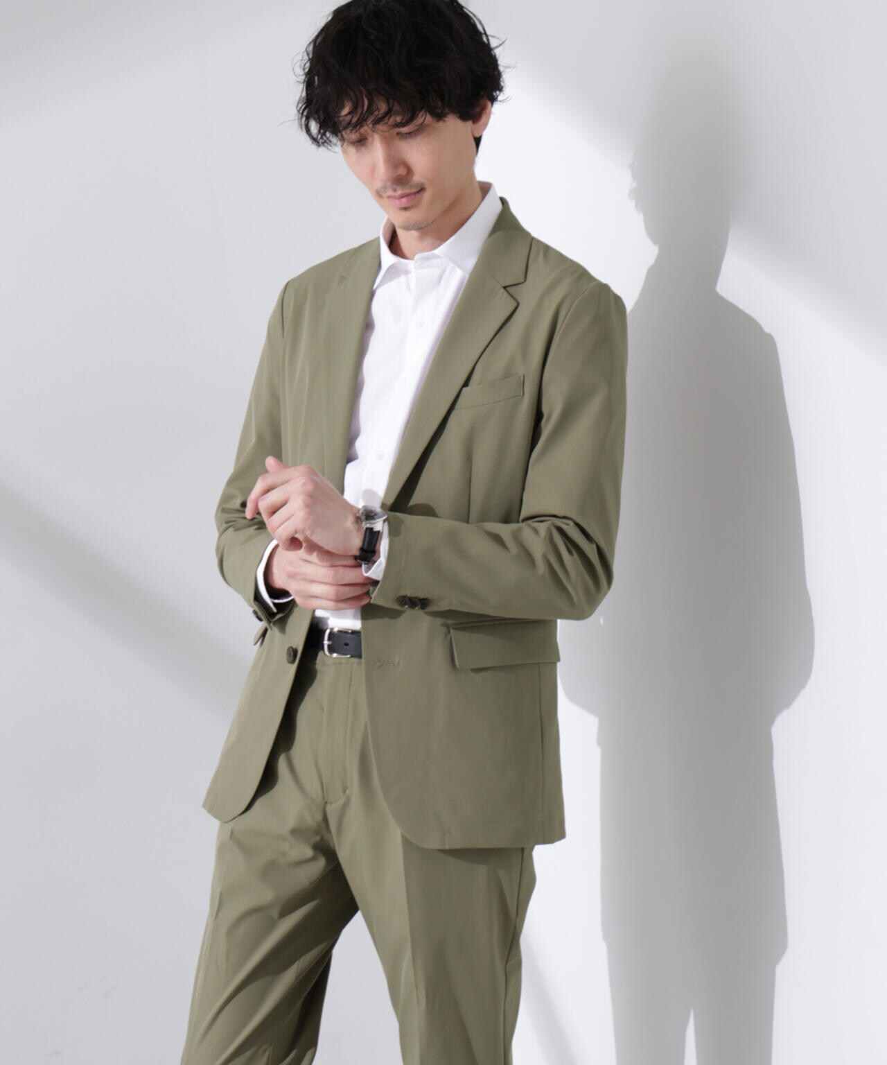 「Damerino」RE;NAPES(R) ツイルストレッチセットアップ 6684218201