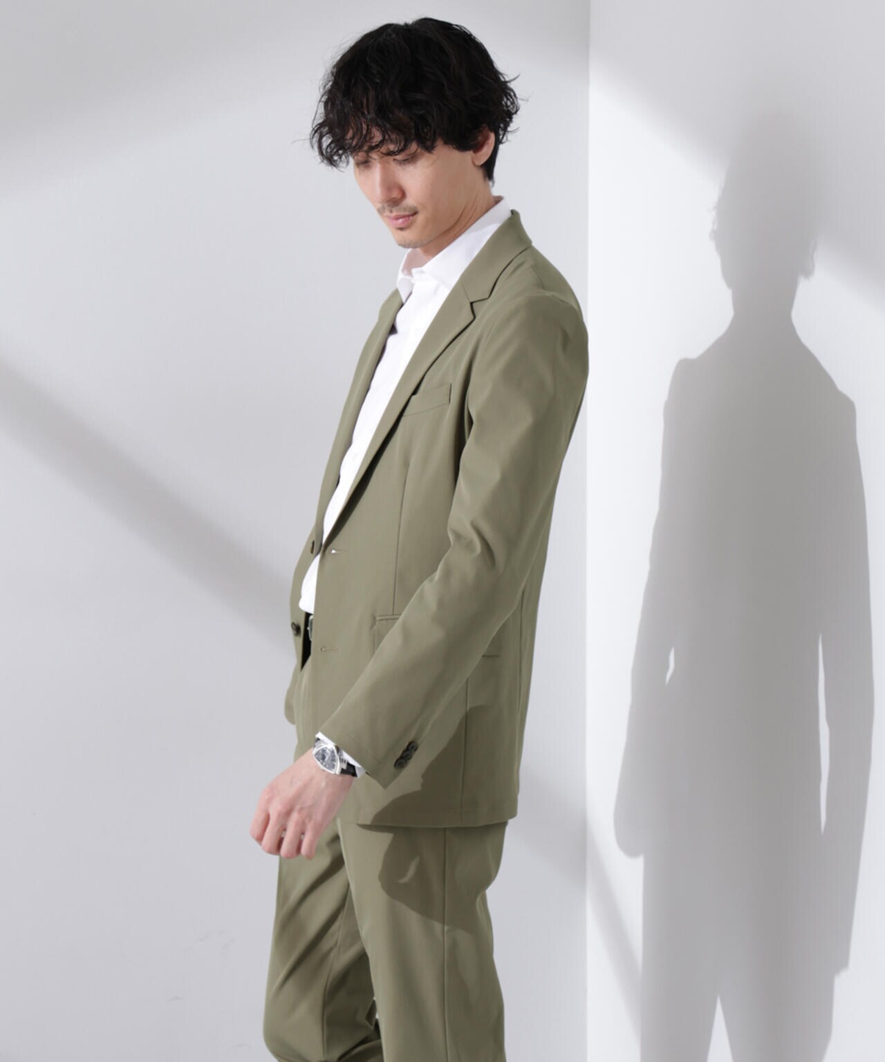 「Damerino」RE;NAPES(R) ツイルストレッチセットアップ 6684218201