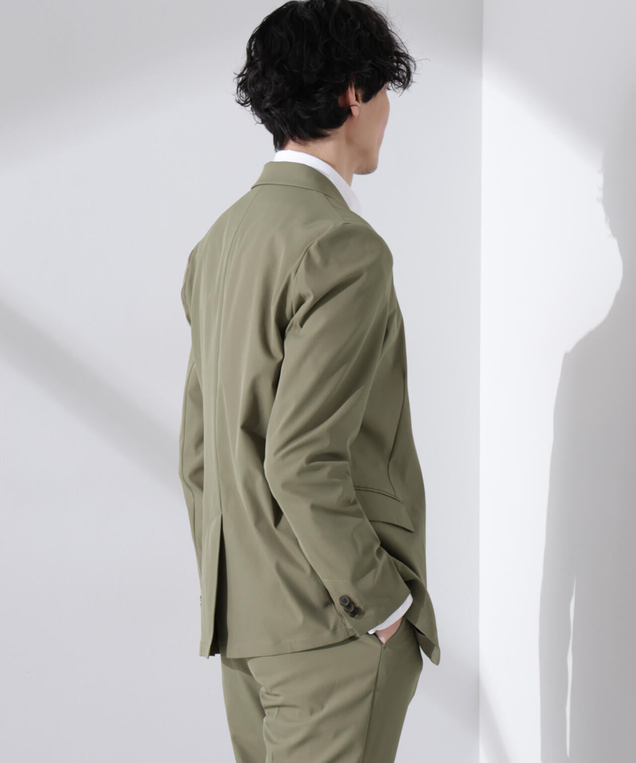 「Damerino」RE;NAPES(R) ツイルストレッチセットアップ 6684218201