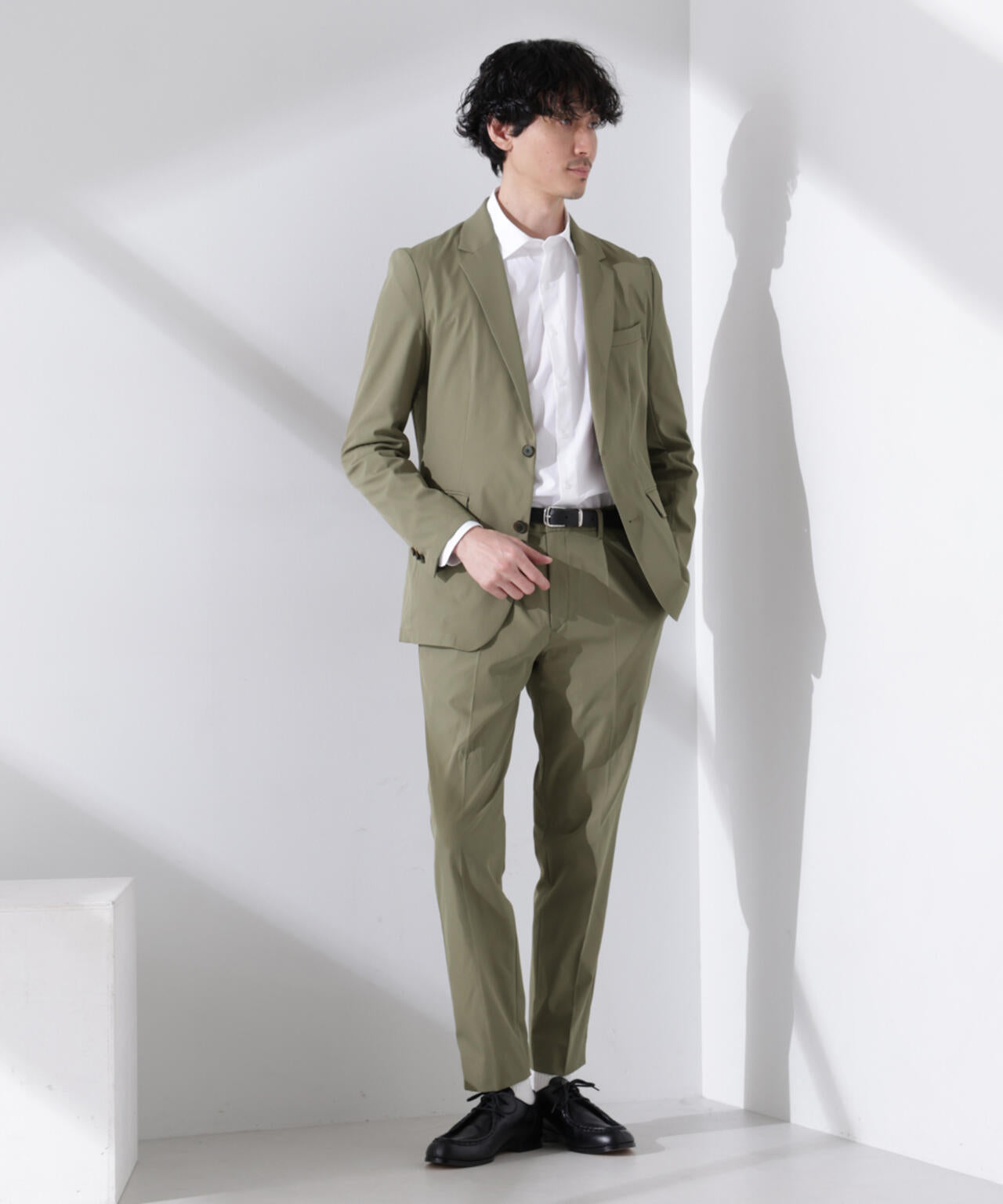 「Damerino」RE;NAPES(R) ツイルストレッチセットアップ 6684218201