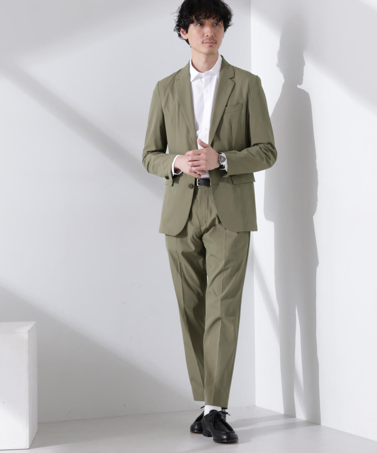 「Damerino」RE;NAPES(R) ツイルストレッチセットアップ 6684218201