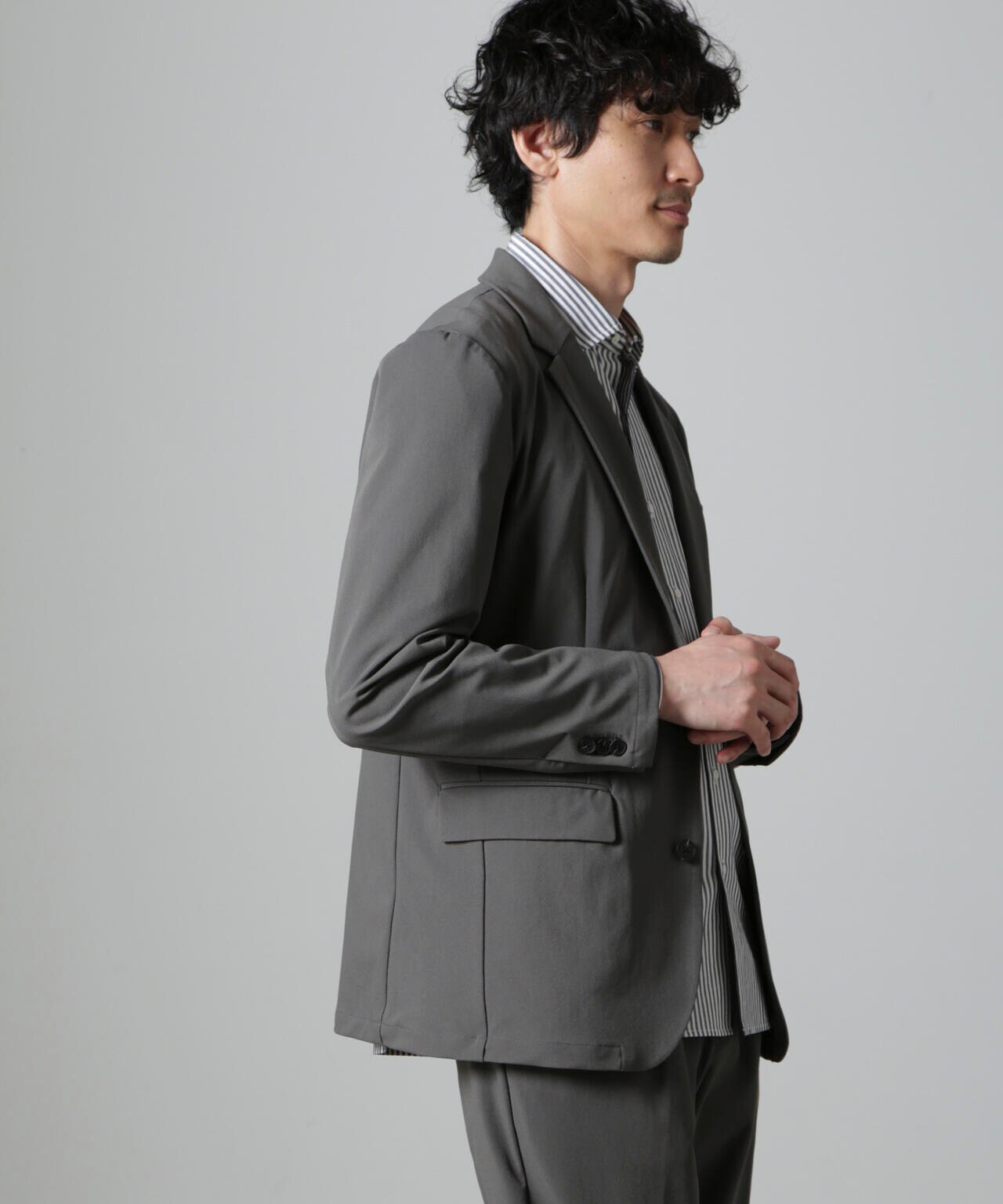 「Damerino」ナイロンストレッチトリコットセットアップ 6684218206