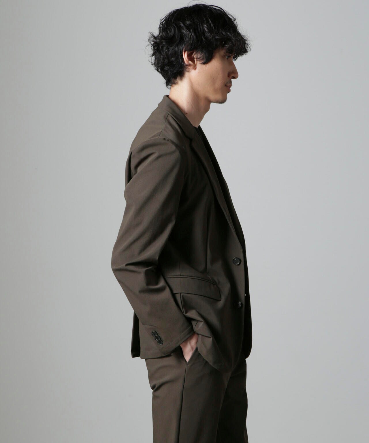 「Damerino」ナイロンストレッチトリコットセットアップ 6684218206