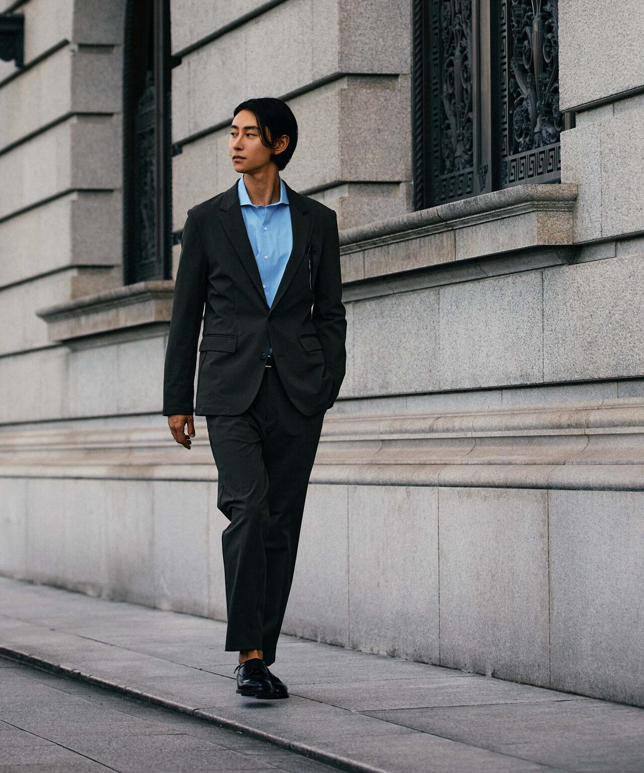 「Damerino」ナイロンストレッチトリコットセットアップ 6684218206