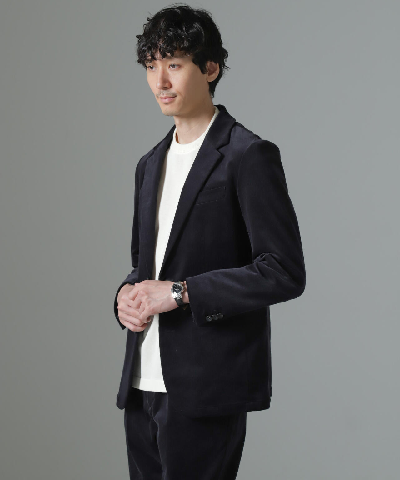 「Damerino」コットンコーデュロイストレッチセットアップ 6684218207