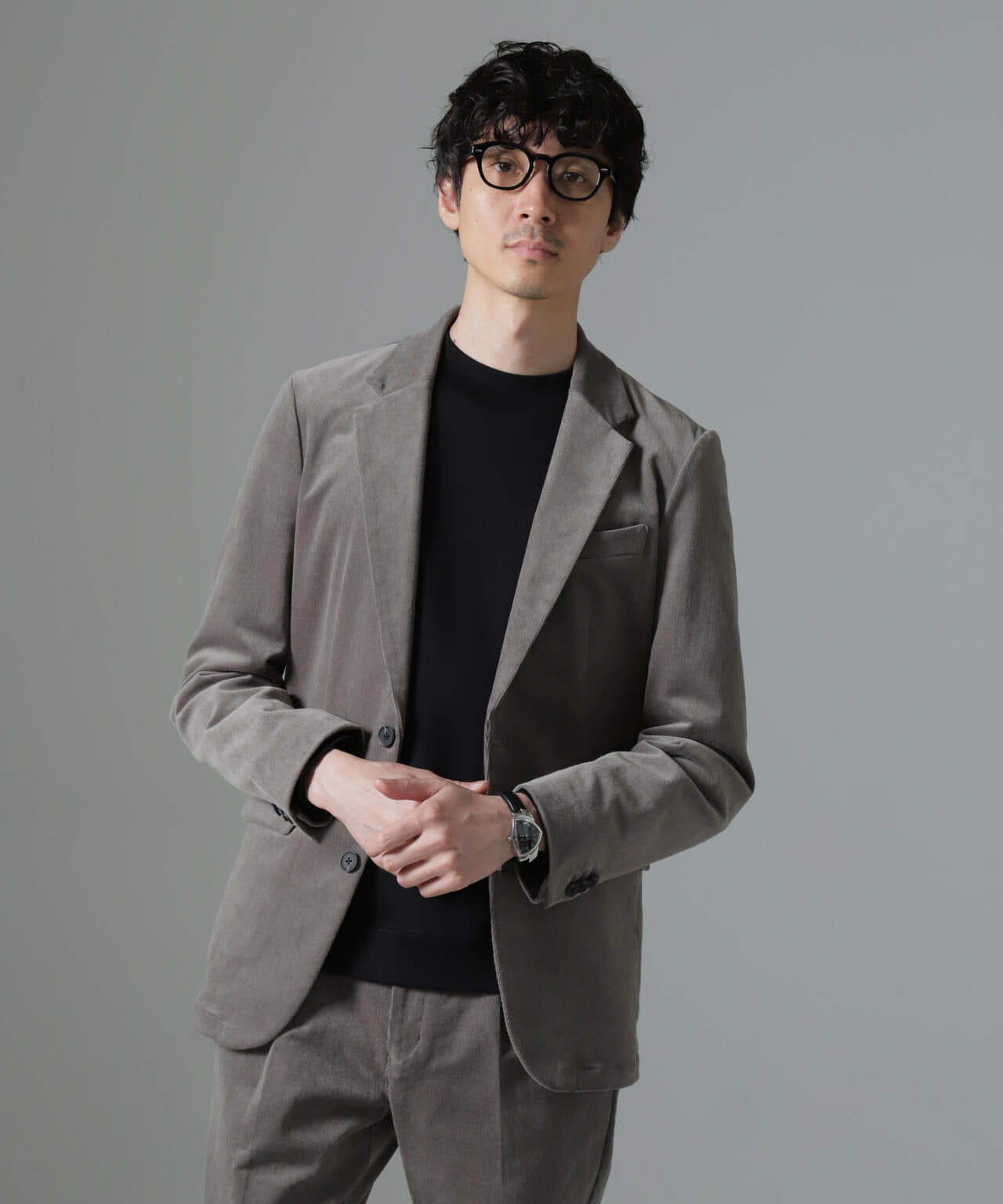「Damerino」コットンコーデュロイストレッチセットアップ 6684218207
