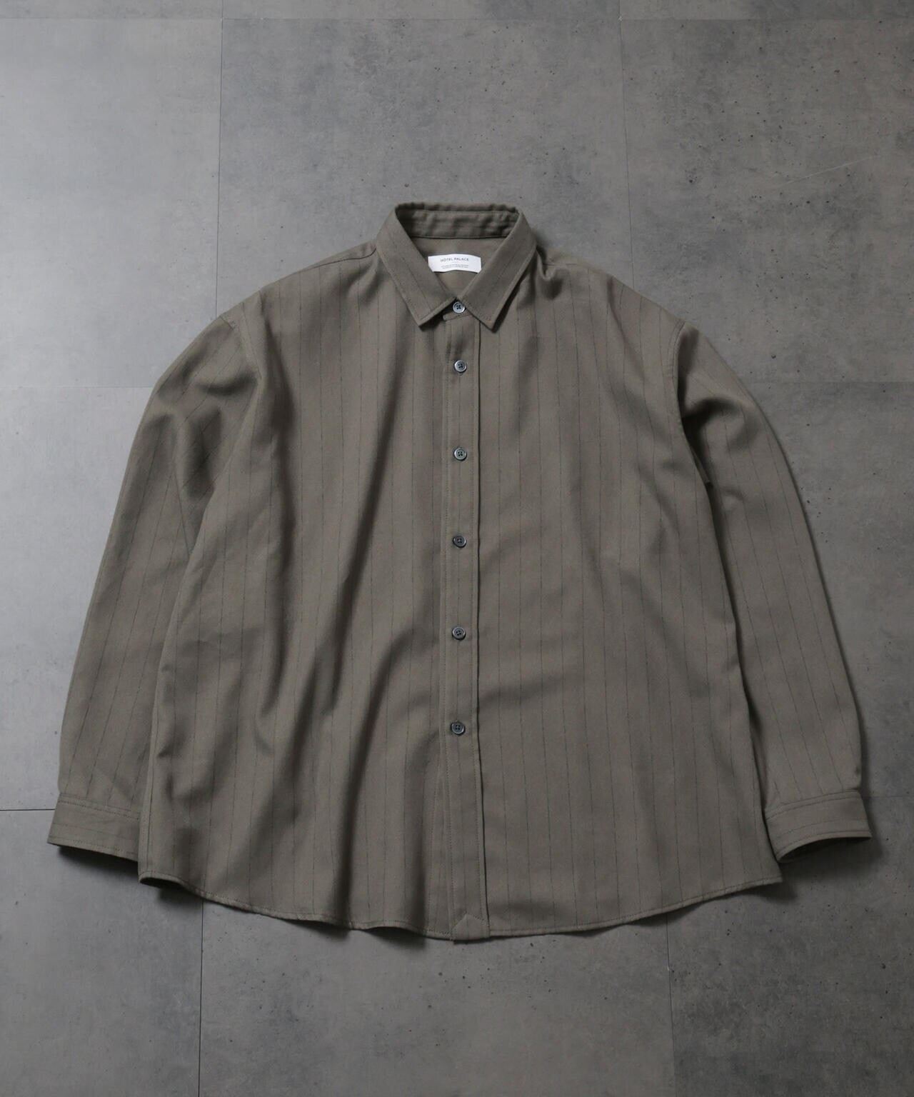 Palace Tシャツ ダークグレー ストライプ ルースイソンブラ/LUZ e SOMBRA 半袖シャツ/LTT NJ COOL DOWN