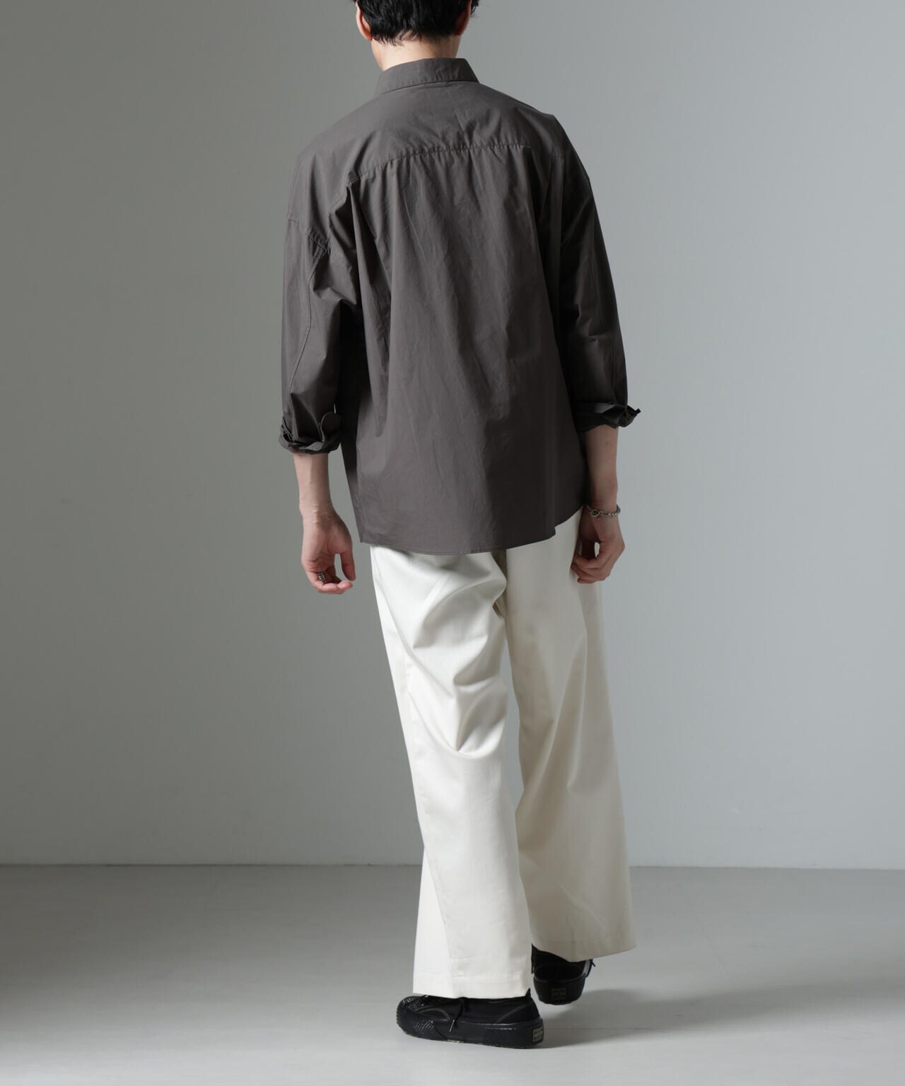 「大人のワイドシャツ」レギュラーカラー 長袖 6684220212