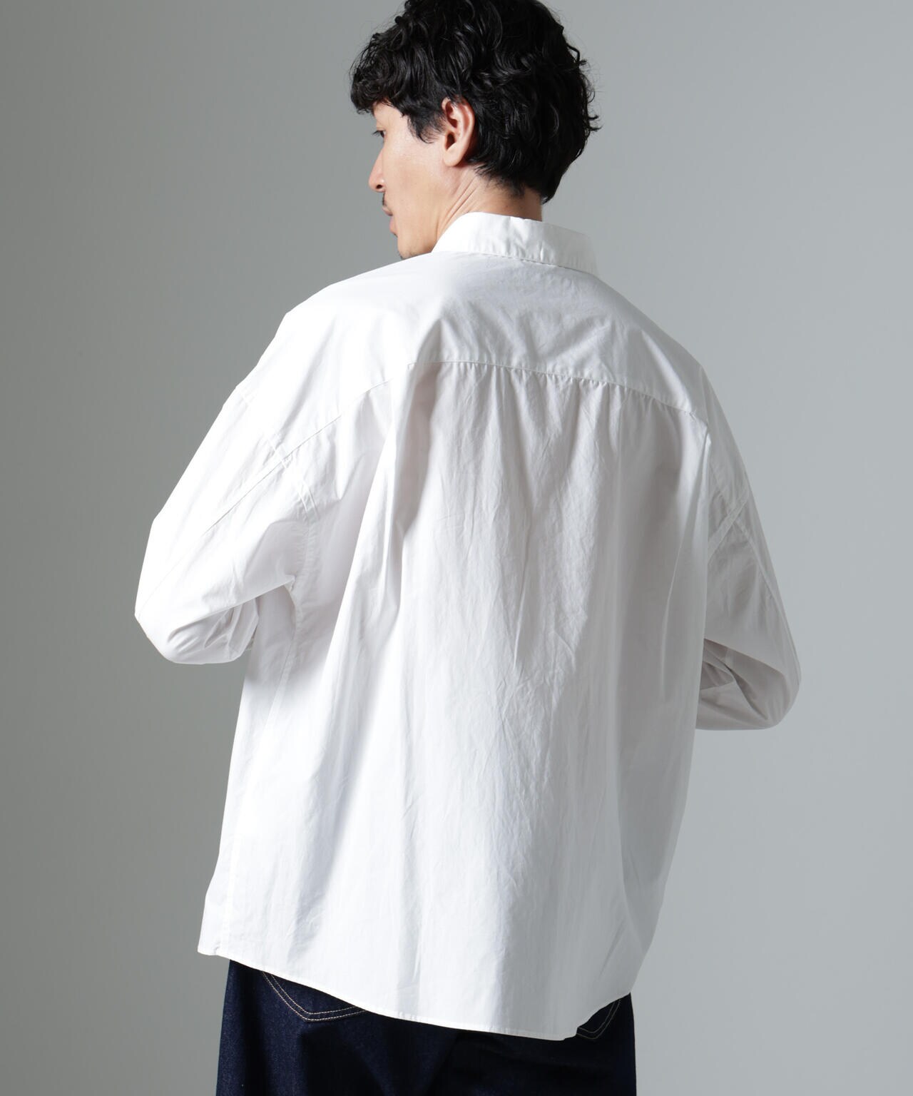 「大人のワイドシャツ」レギュラーカラー 長袖 6684220212