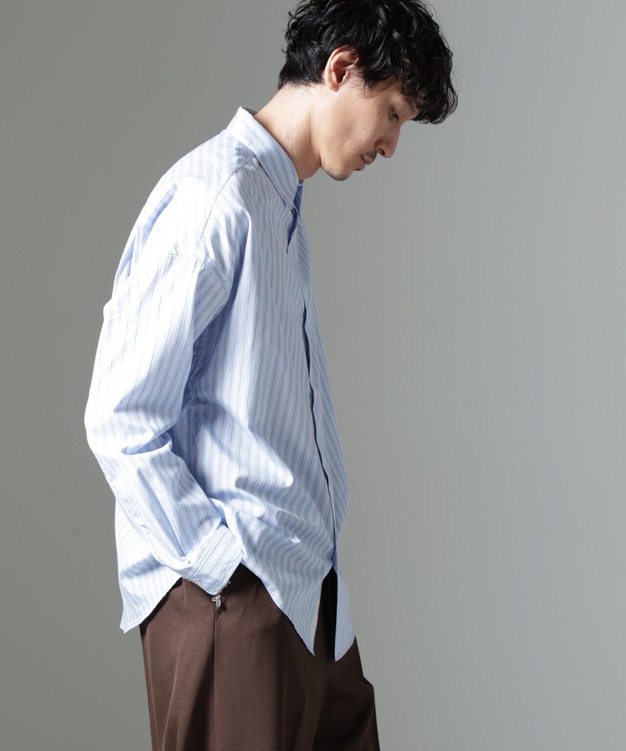 「大人のワイドシャツ」レギュラーカラー 長袖 6684220212