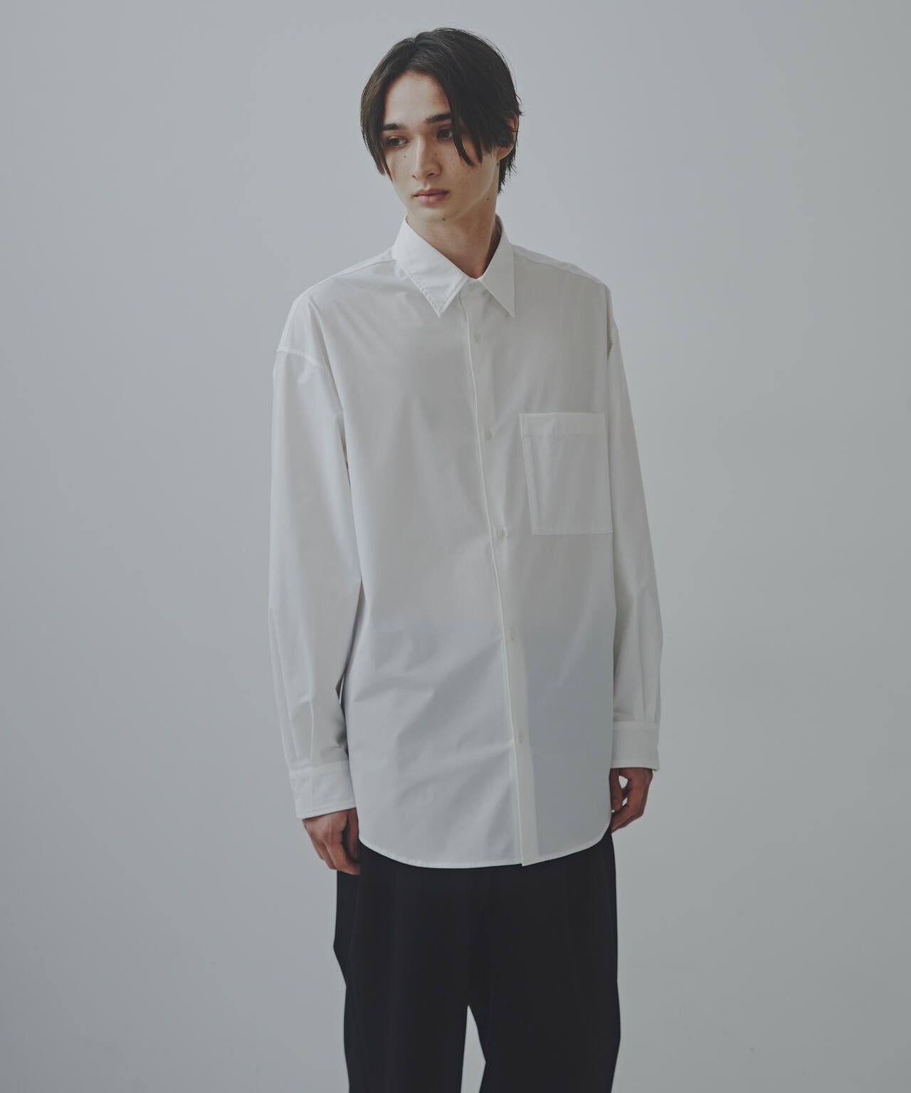 「Commonuse」SOLOTEX リラクシングプレーンシャツ 6684220215