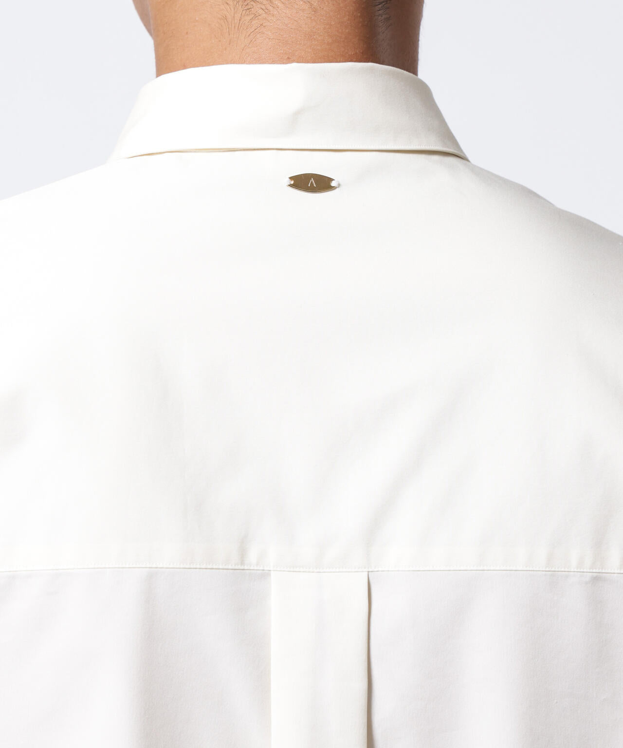 「ASSEMBLANC」タイニーカラーオーバーサイズシャツ 6684220224