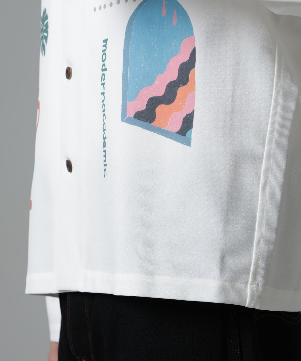 「Toyameg」modern academic オールインプリントブルゾン 6684220230