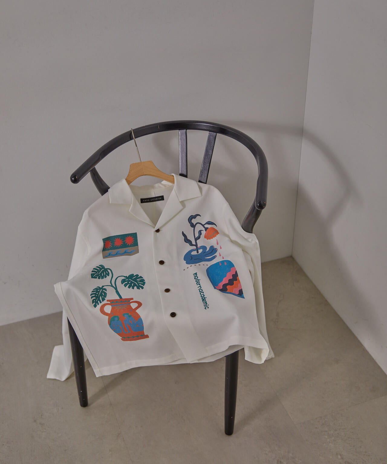 「Toyameg」modern academic オールインプリントブルゾン 6684220230