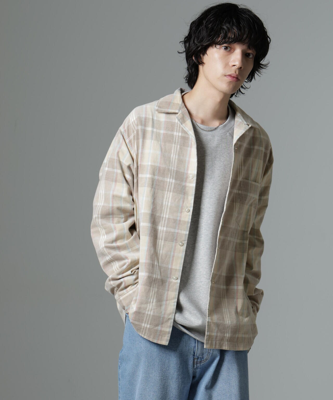 Dolce & Gabbana Blue Plaid Checked Cotton Gold Shirt Size