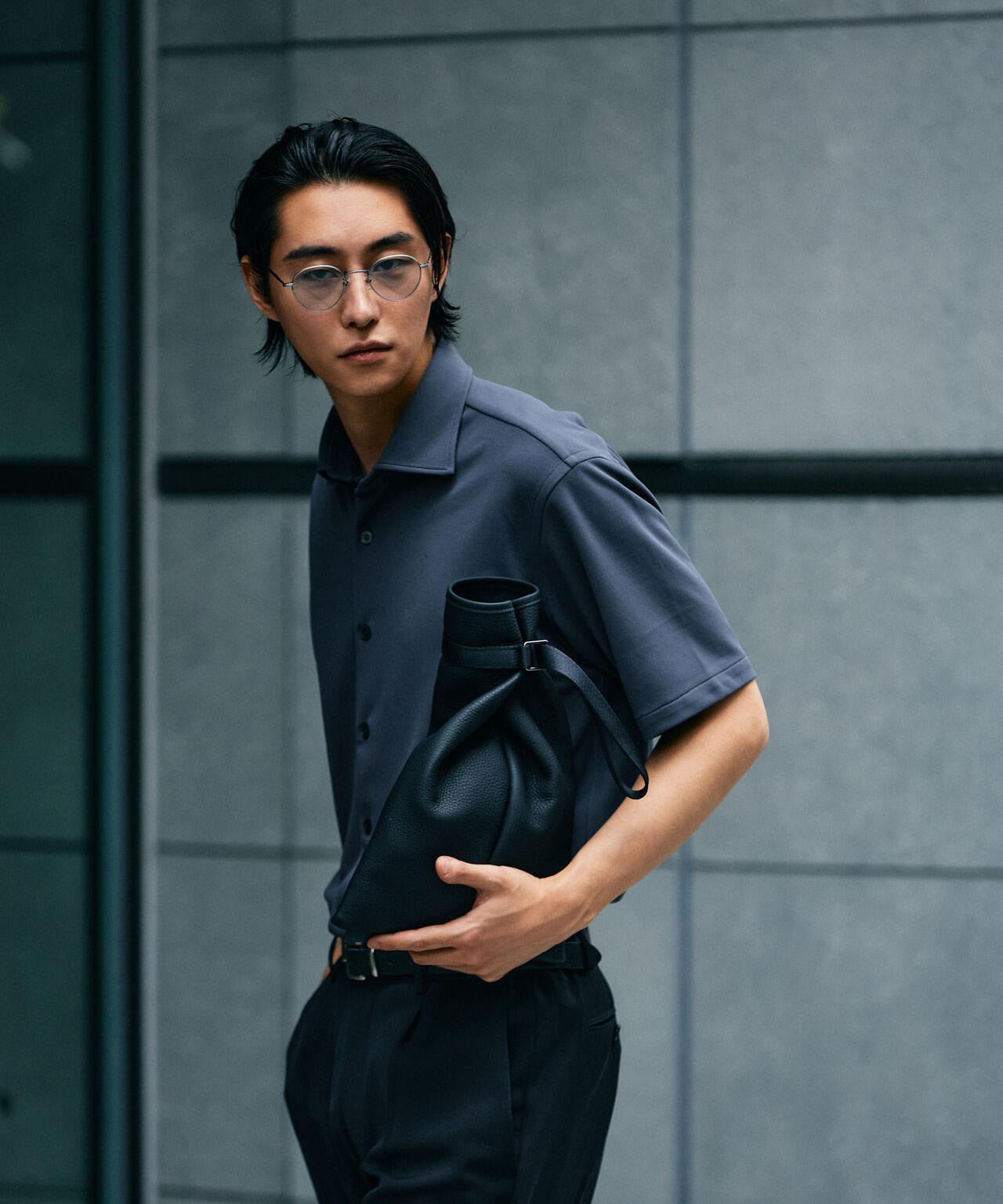 「N SHIRTS」AQUA RHYTHM(R)鹿の子シャツ 半袖 6684221202