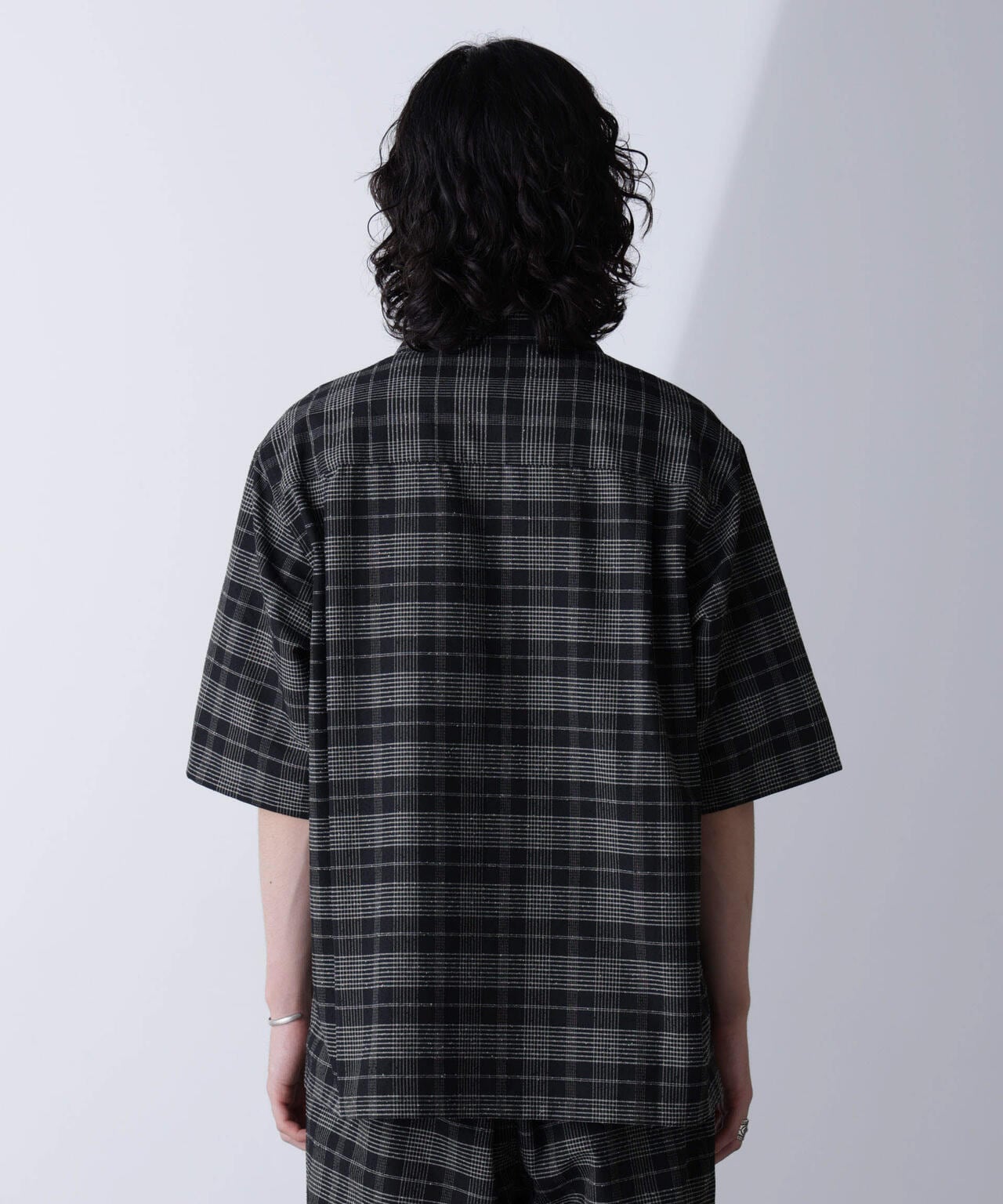 ブークレチェックオープンカラーシャツ 6684221209