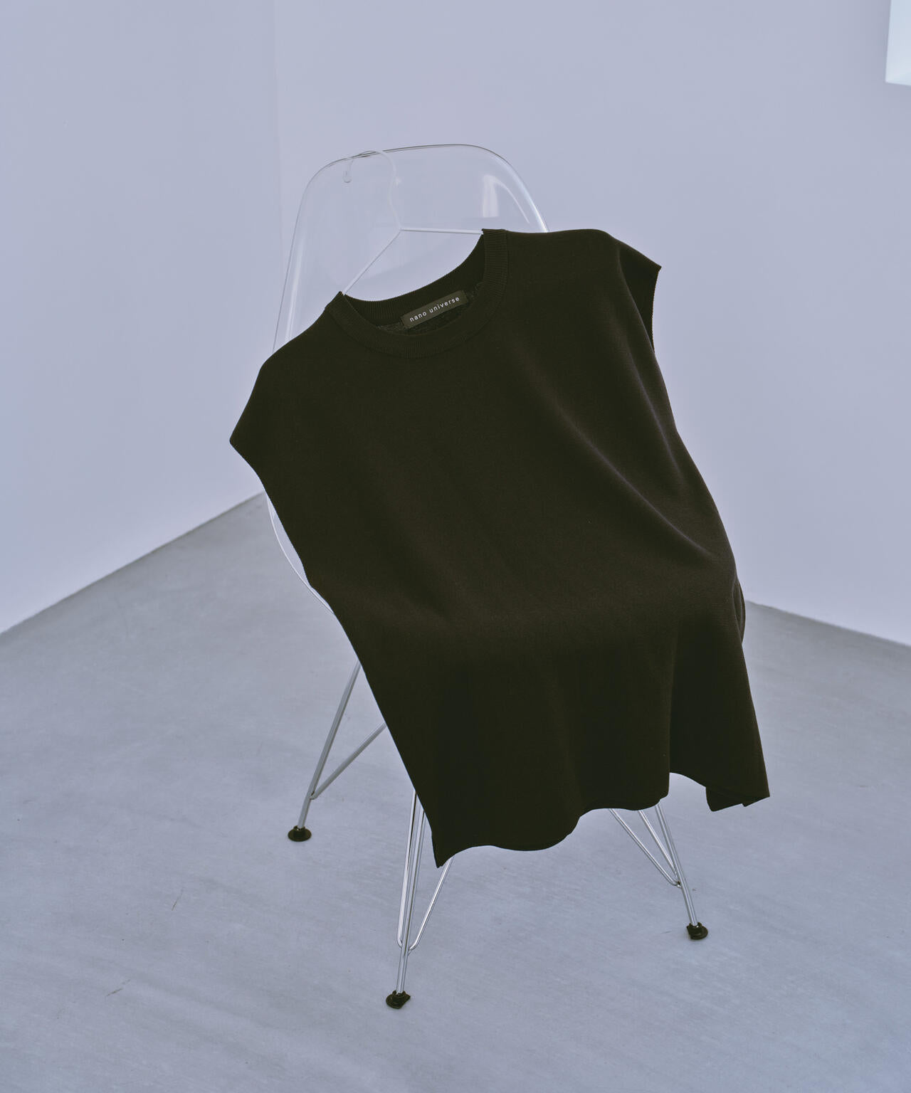 14ゲージミラノリブニット タンクトップ(手洗い可能) 6684222203