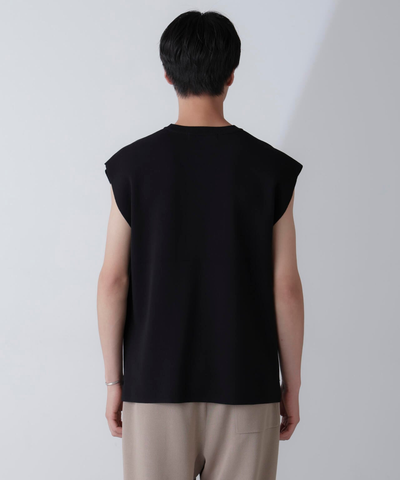 14ゲージミラノリブニット タンクトップ(手洗い可能) 6684222203