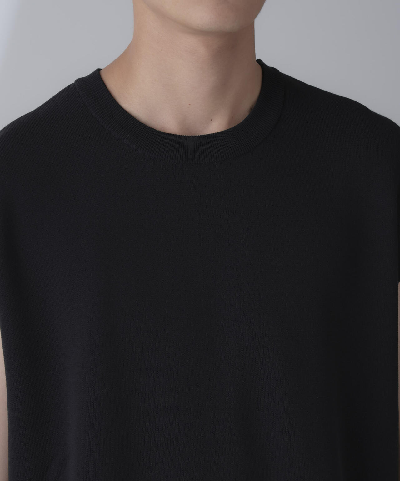 14ゲージミラノリブニット タンクトップ(手洗い可能) 6684222203