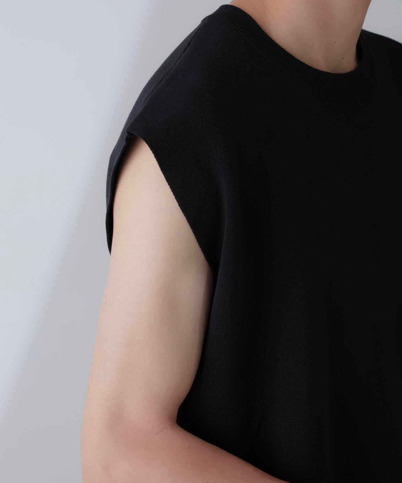 14ゲージミラノリブニット タンクトップ(手洗い可能) 6684222203