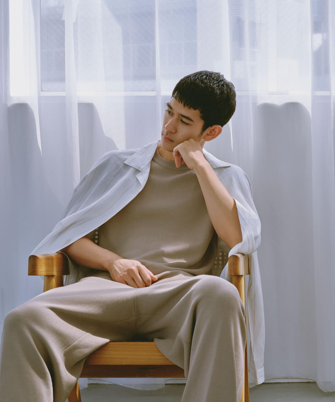 14ゲージミラノリブニット タンクトップ(手洗い可能) 6684222203