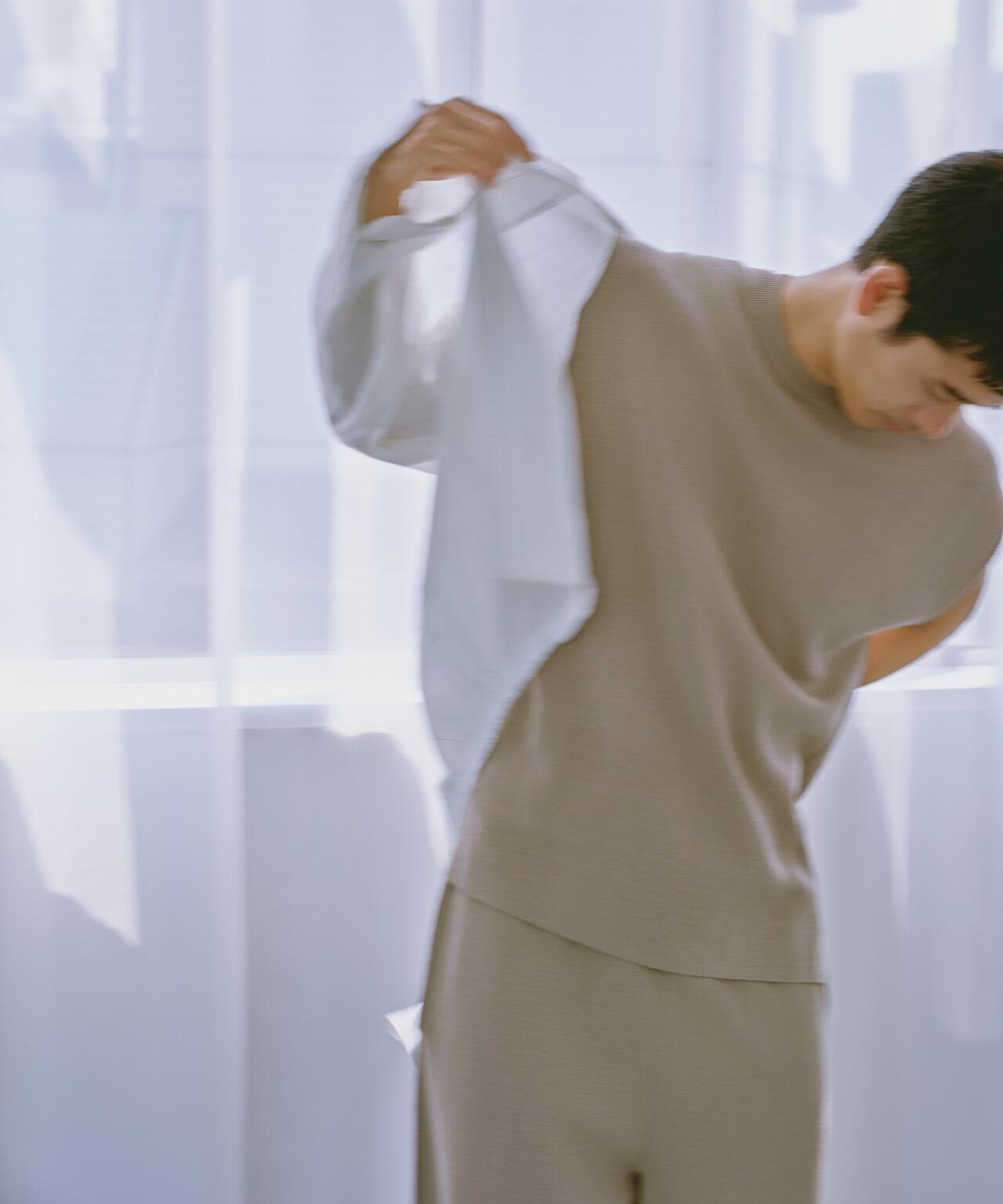 14ゲージミラノリブニット タンクトップ(手洗い可能) 6684222203