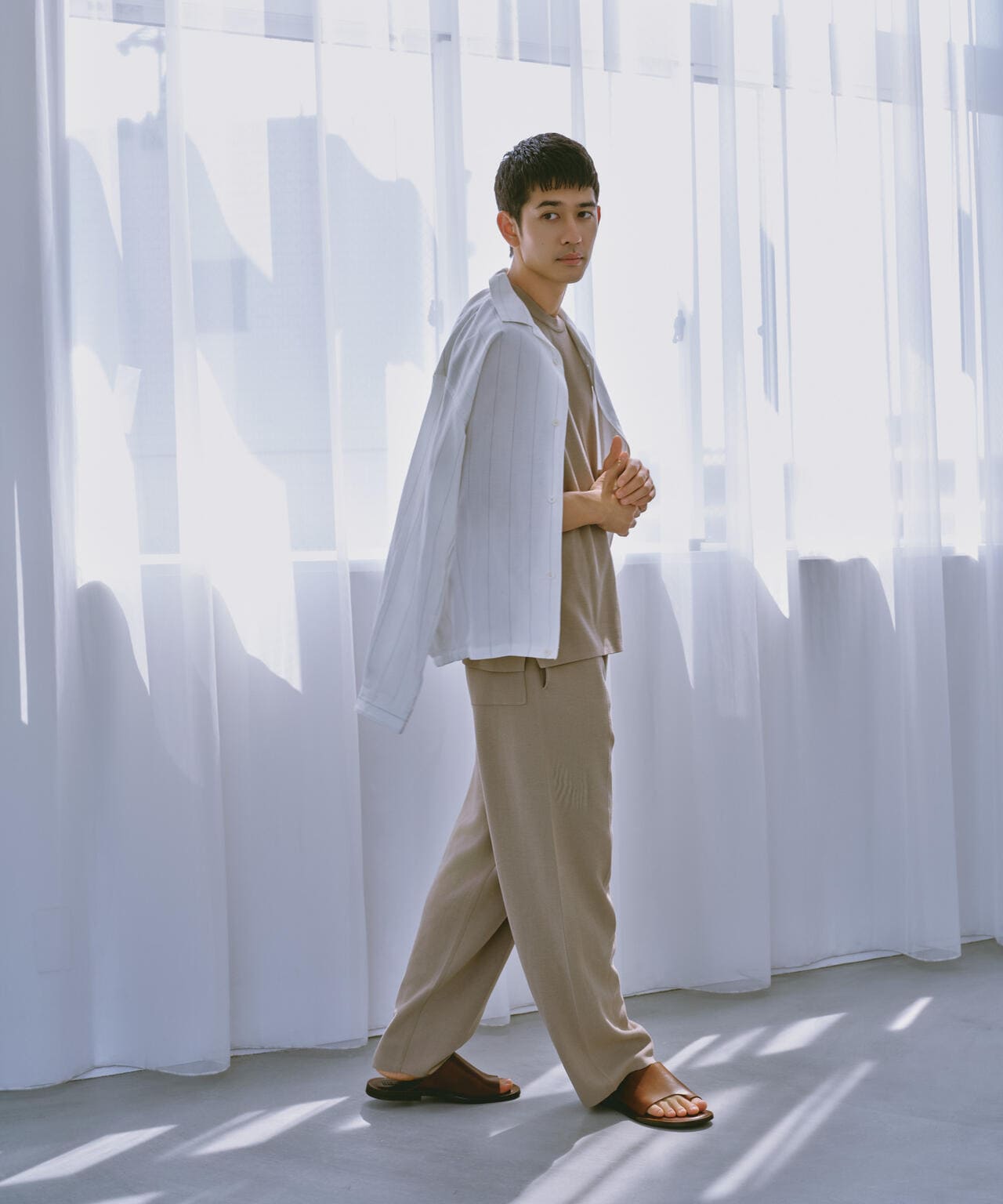 14ゲージミラノリブニット タンクトップ(手洗い可能) 6684222203