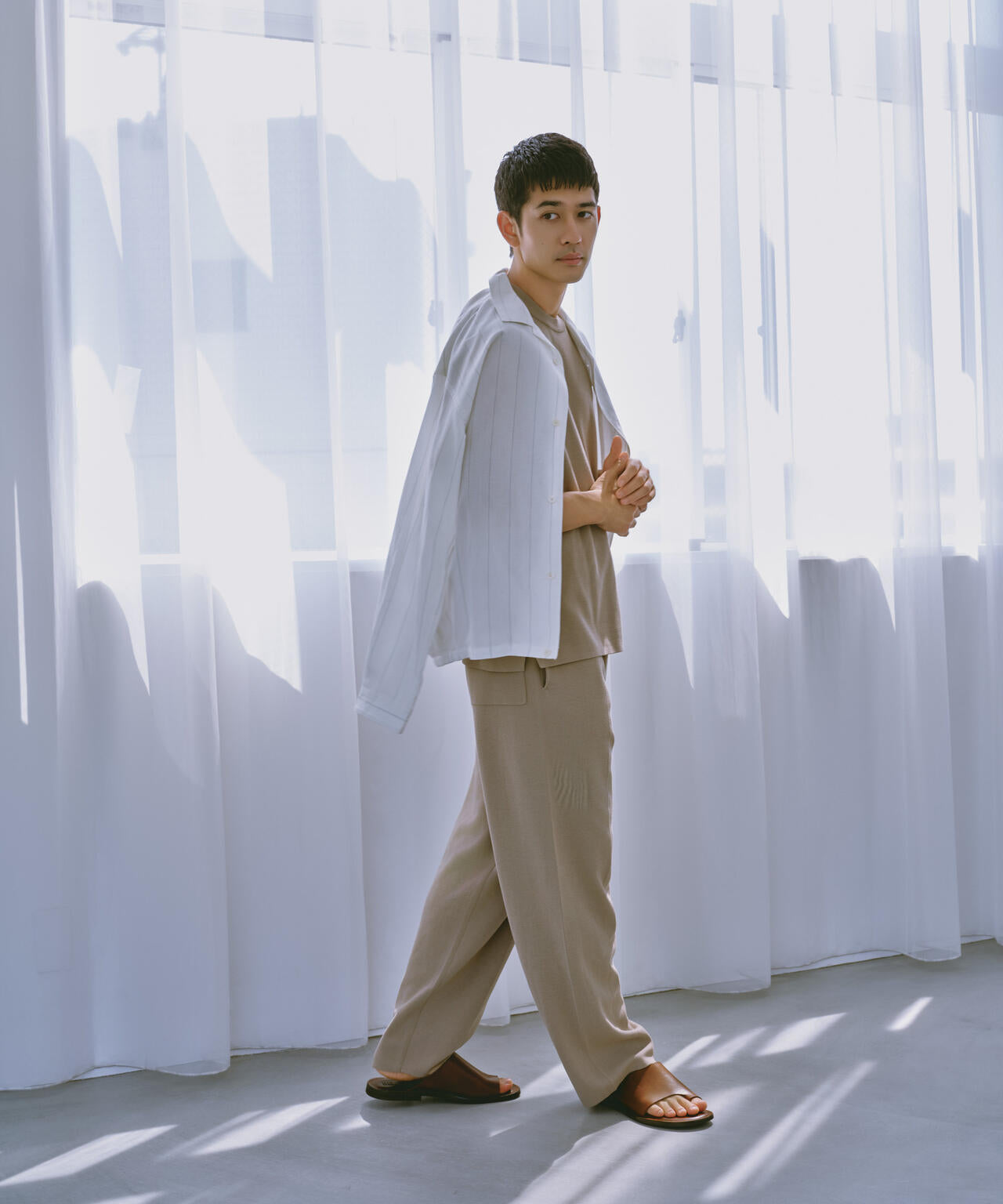 14ゲージミラノリブニット タンクトップ(手洗い可能) 6684222203