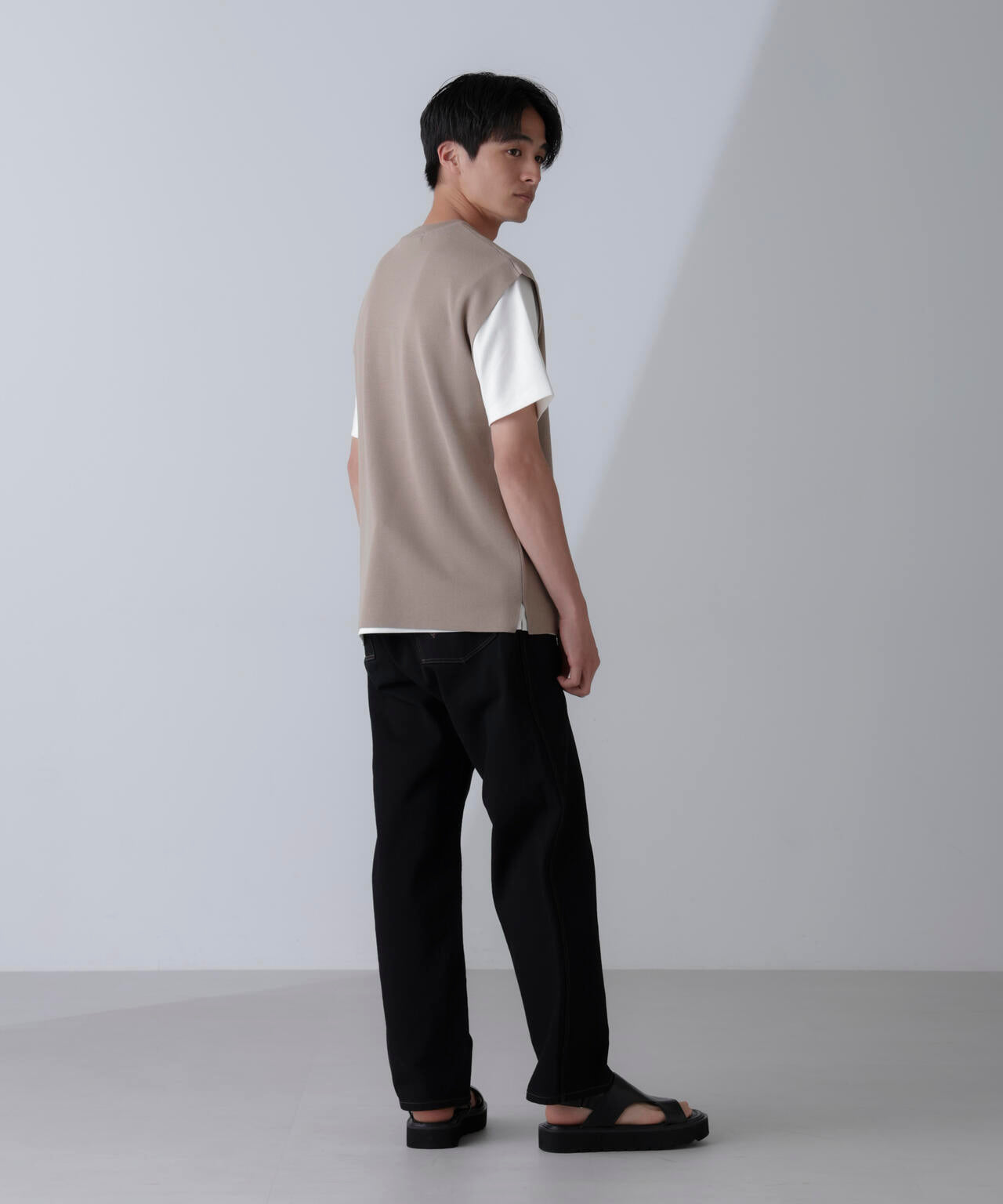 14ゲージミラノリブニット タンクトップ(手洗い可能) 6684222203