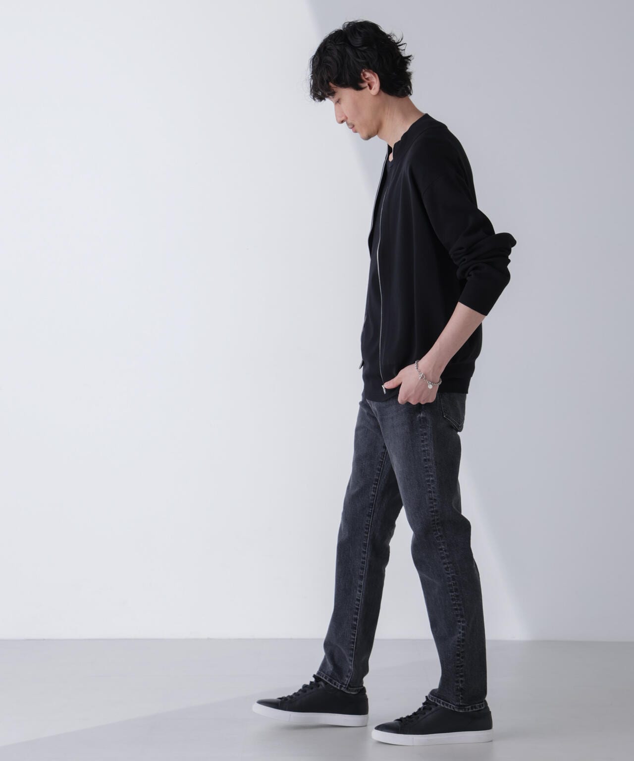 14ゲージミラノリブドライバーズニット(手洗い可能) 6684222208