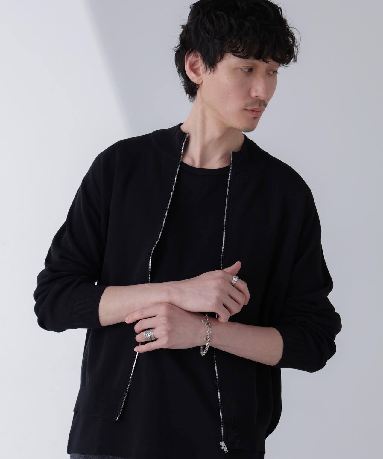 14ゲージミラノリブドライバーズニット(手洗い可能) 6684222208