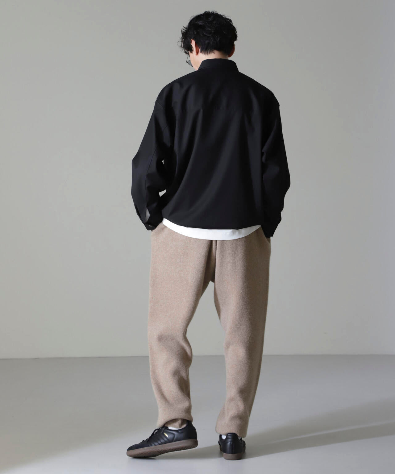 AQUA ウールカシミヤニットパンツ 6684222215