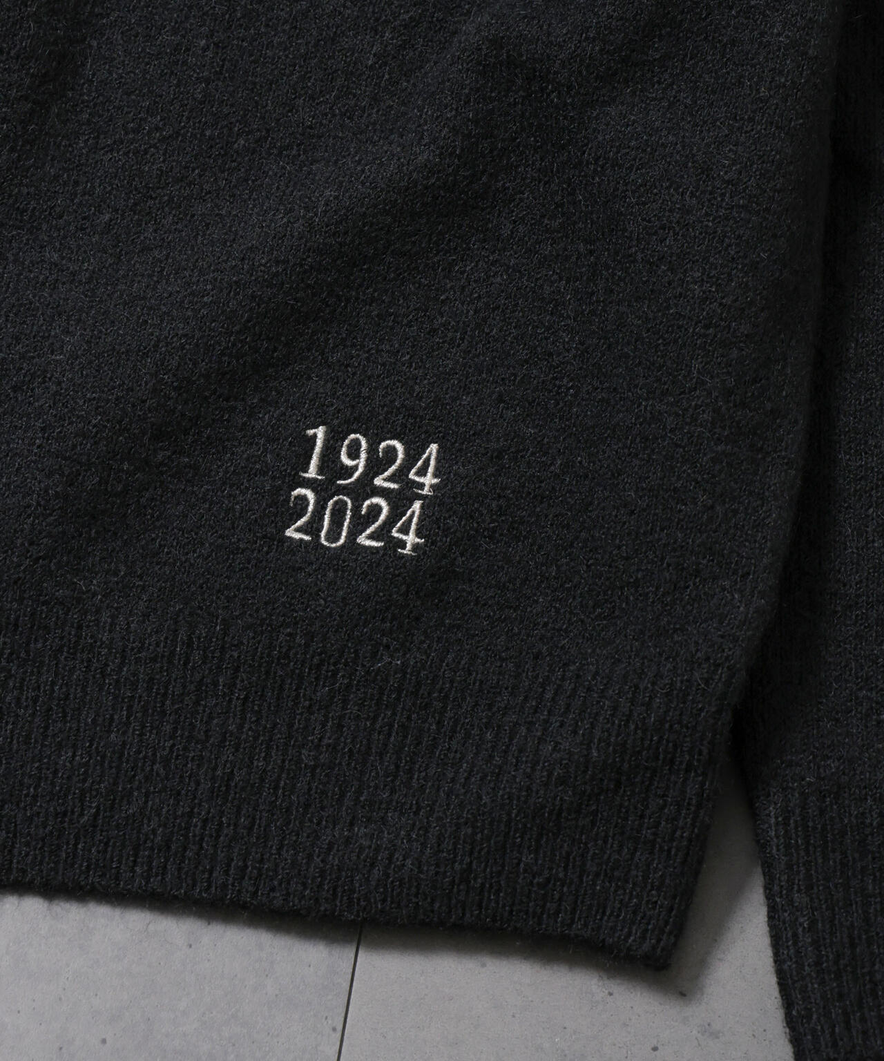 HOTEL PALACE(オテルパラス)xアンブロ ストレッチシャギークルーネックセーター 6684222216