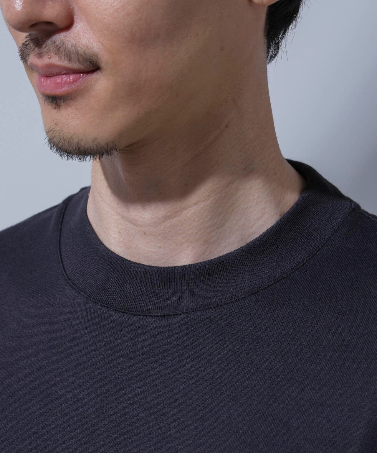 Anti Soaked(R) 汗染み防止 クルーネックワイドTシャツ七分袖 6684223203