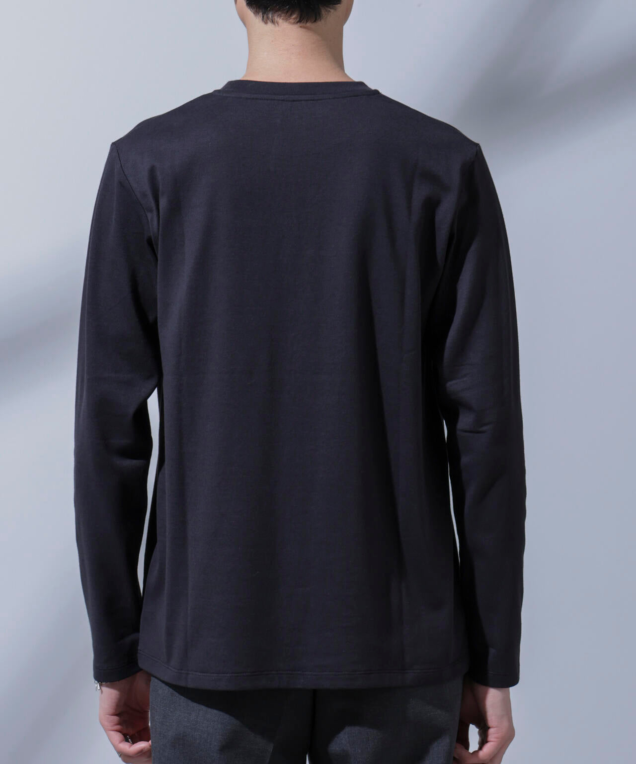 Anti Soaked(R)汗染み防止 クルーネックTシャツ 長袖 6684223205