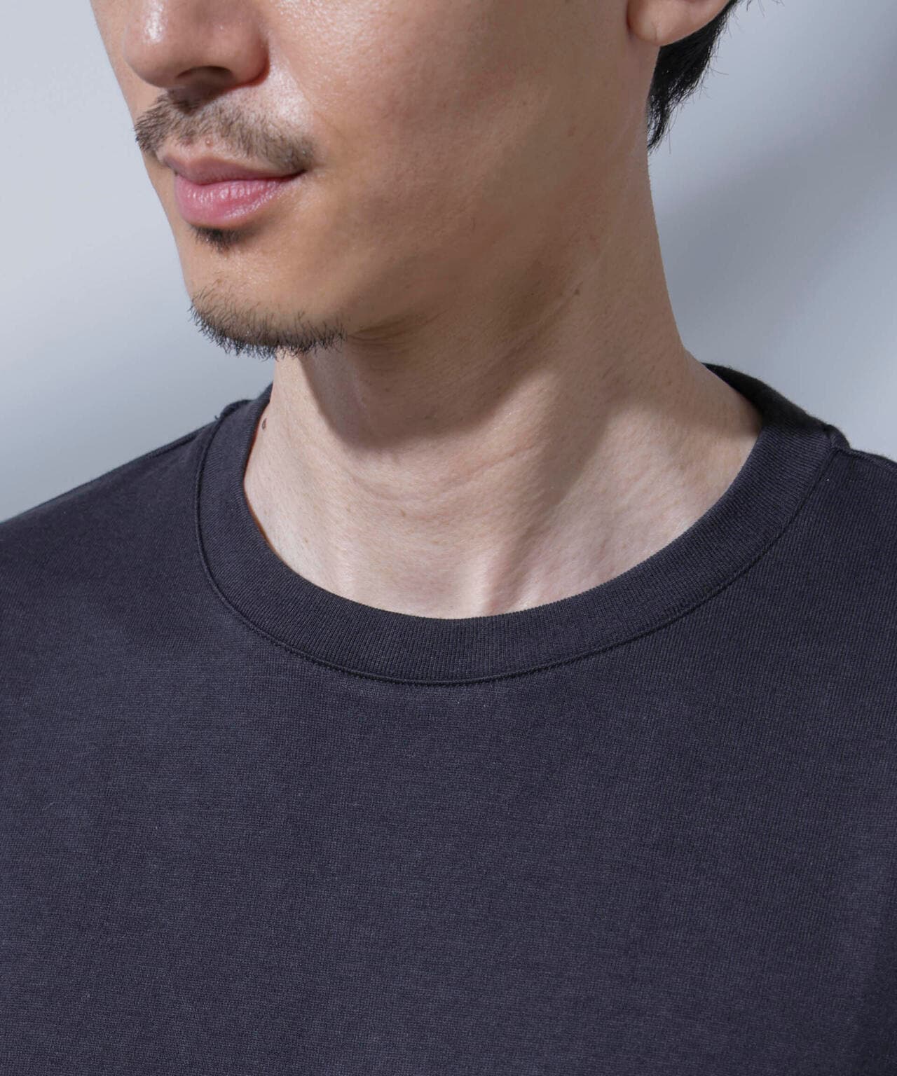 Anti Soaked(R)汗染み防止 クルーネックTシャツ 長袖 6684223205