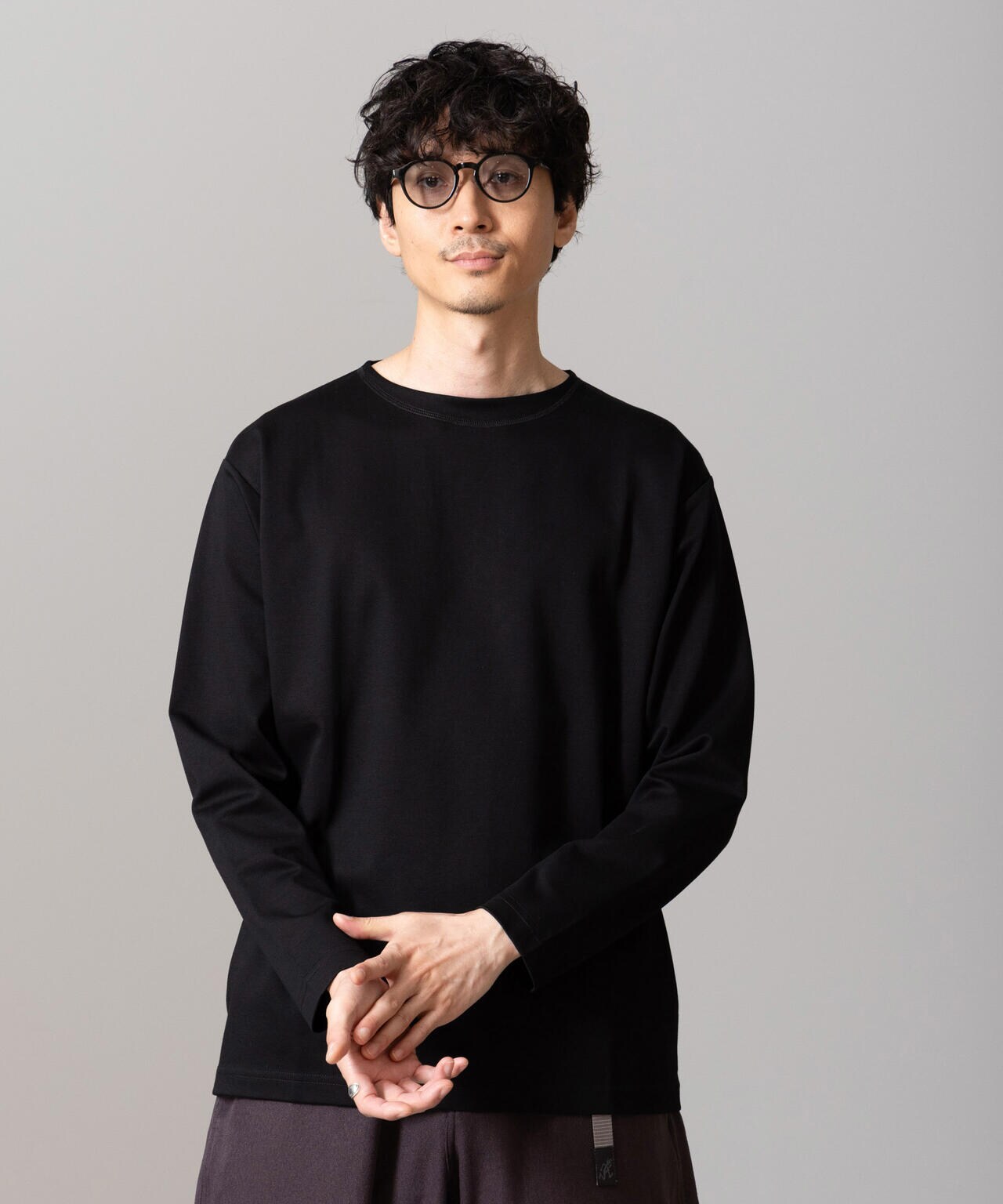 「NJ/CLUB」HOMESTOCKモクロディボートネックTシャツ 6684223211