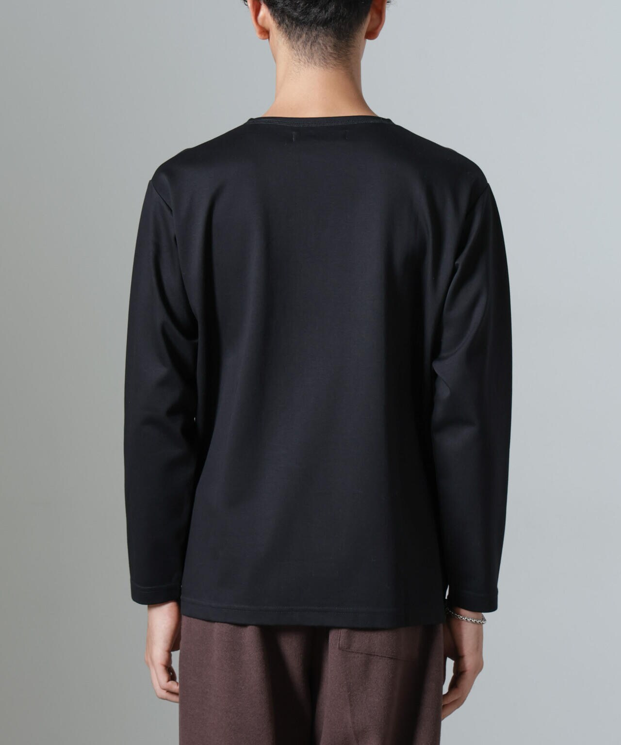 「NJ/CLUB」HOMESTOCKモクロディボートネックTシャツ 6684223211