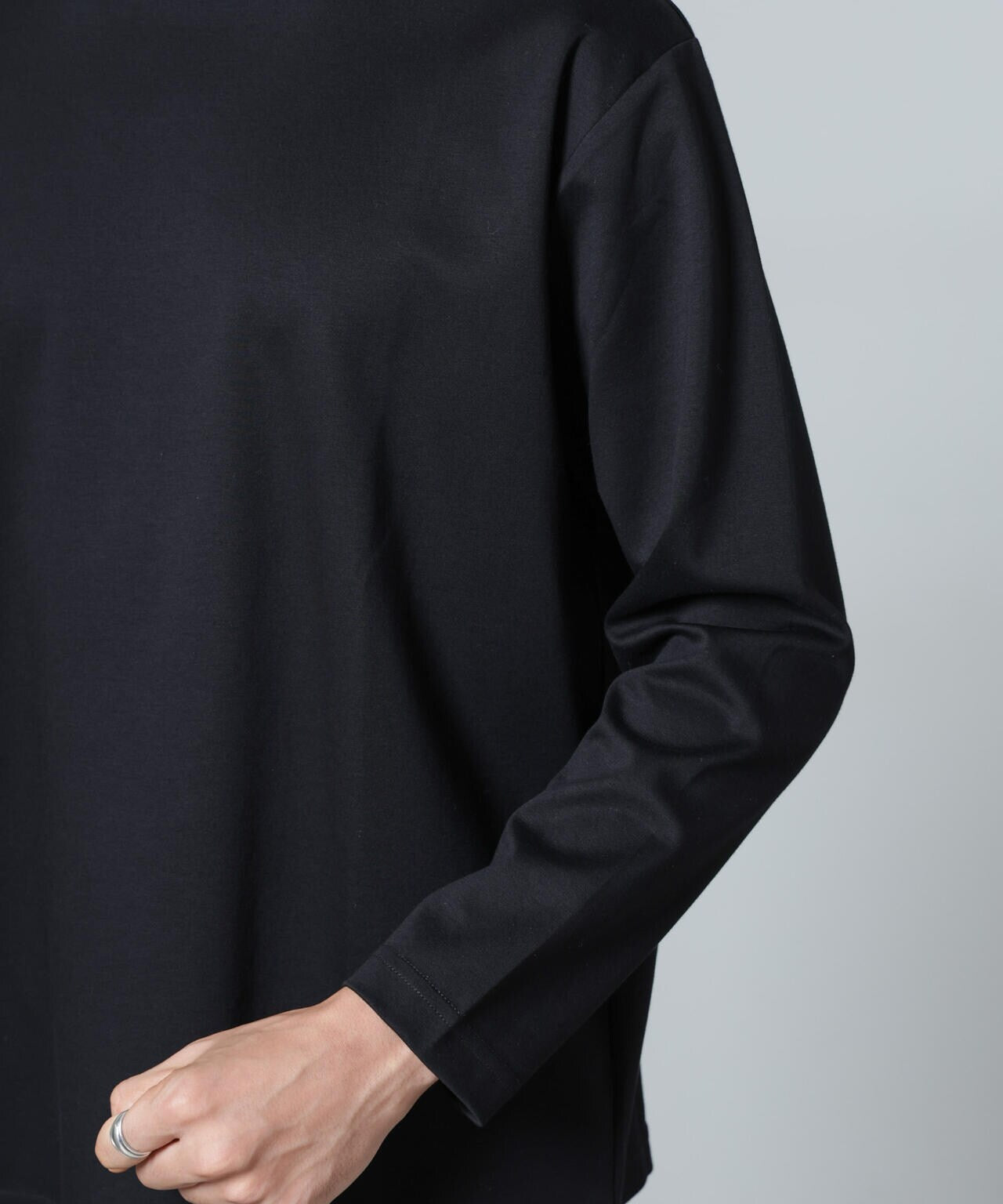 「NJ/CLUB」HOMESTOCKモクロディボートネックTシャツ 6684223211